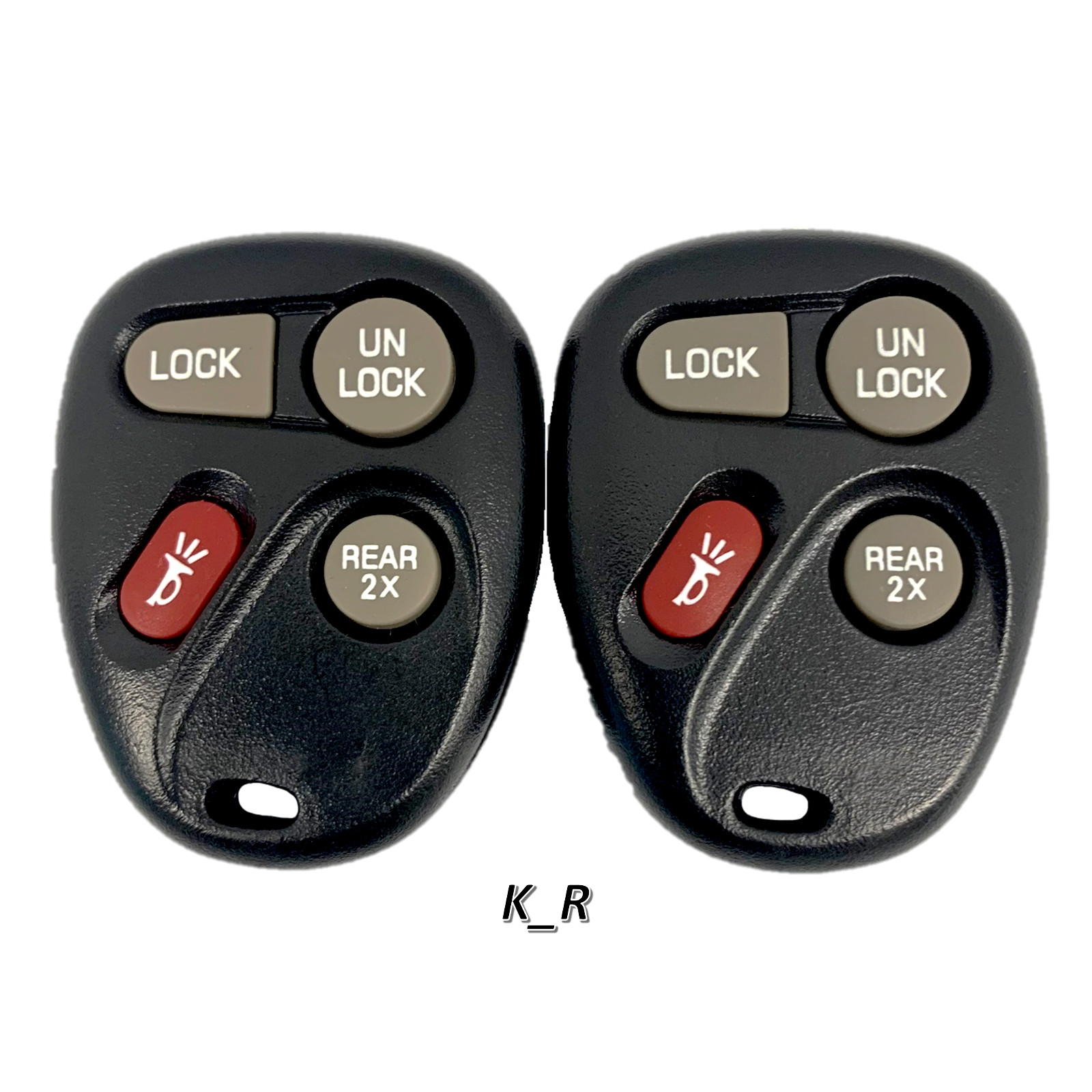 1996 - 2002 Chevrolet Camaro Replacement Keyless Remotes 4B Rear 2X ABO1502T 1996 - 2002 Chevrolet Camaro Replacement Keyless Remotes 4B Rear 2X ABO1502T
