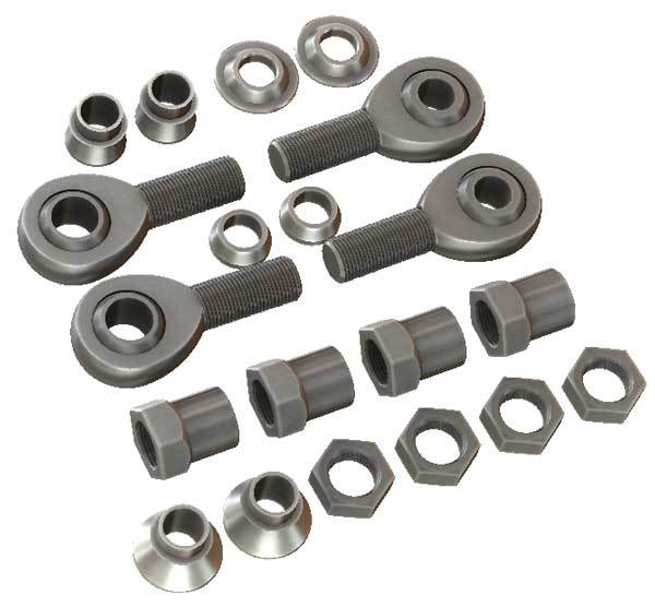 3/4 INCH HEIM STEERING KIT NO TUBING 3/4 INCH HEIM STEERING KIT NO TUBING