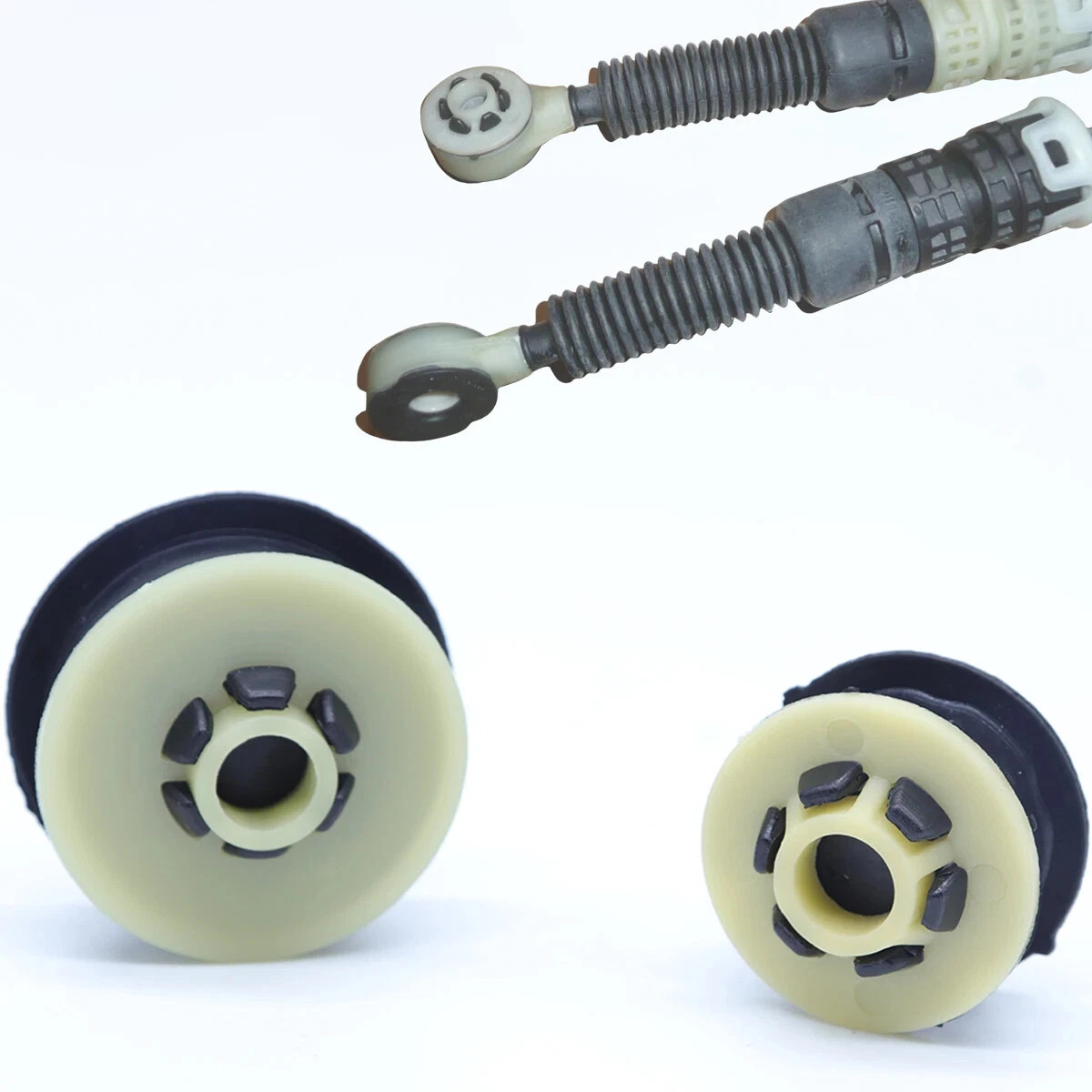 2X Gear Shift Bushing Lever Cable End Linkage For Nissan Versa Connector Grommet 2X Gear Shift Bushing Lever Cable End Linkage For Nissan Versa Connector Grommet