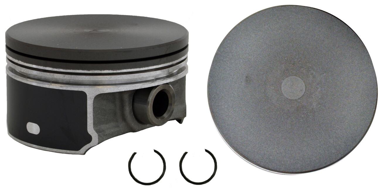Hypereutectic Flat Top Pistons for 02-14 GM 6.0L/364 V8 | .020 Oversized