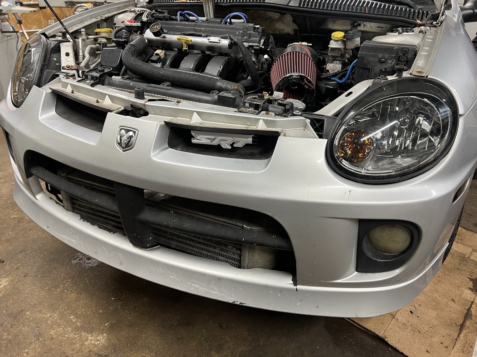 Billet Srt4 Neon Nostril Badge Billet Srt4 Neon Nostril Badge