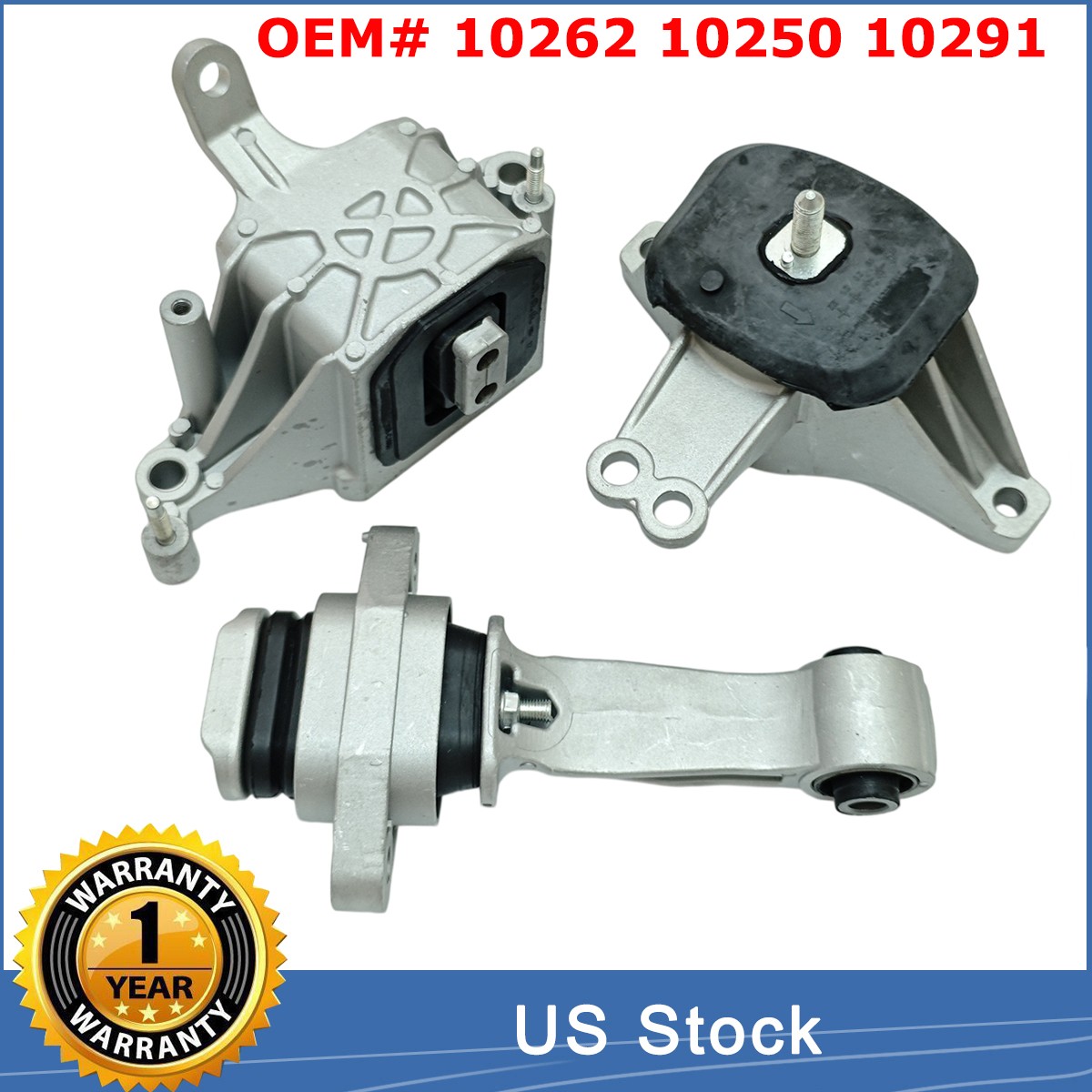 Engine Mounts & Automatic Trans. Mount Set 3PCS For Hyundai Sonata 2023-20 1.6L Engine Mounts & Automatic Trans. Mount Set 3PCS For Hyundai Sonata 2023-20 1.6L
