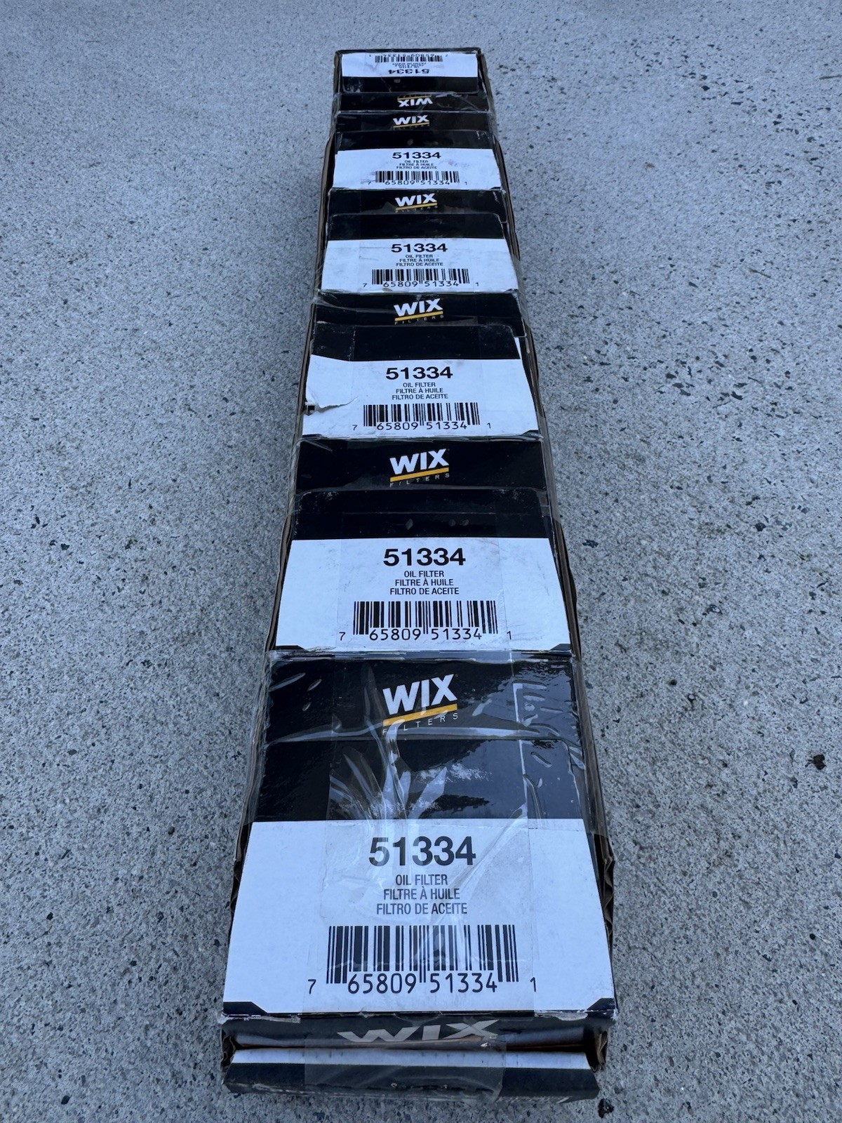New Wix 51334 Engine Oil Filter Lot Of 6 Filters New Wix 51334 Engine Oil Filter Lot Of 6 Filters