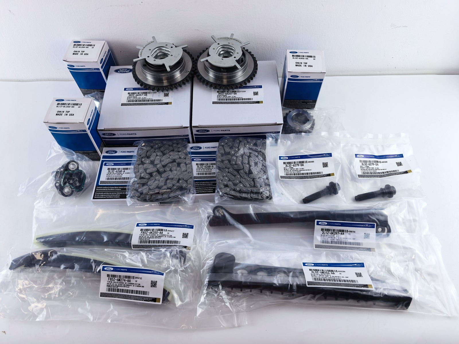 Timing Chain Kit Fits Ford F-150 F-250 Expedition 5.4L V8 2000-2010 XL3Z-6306-AA