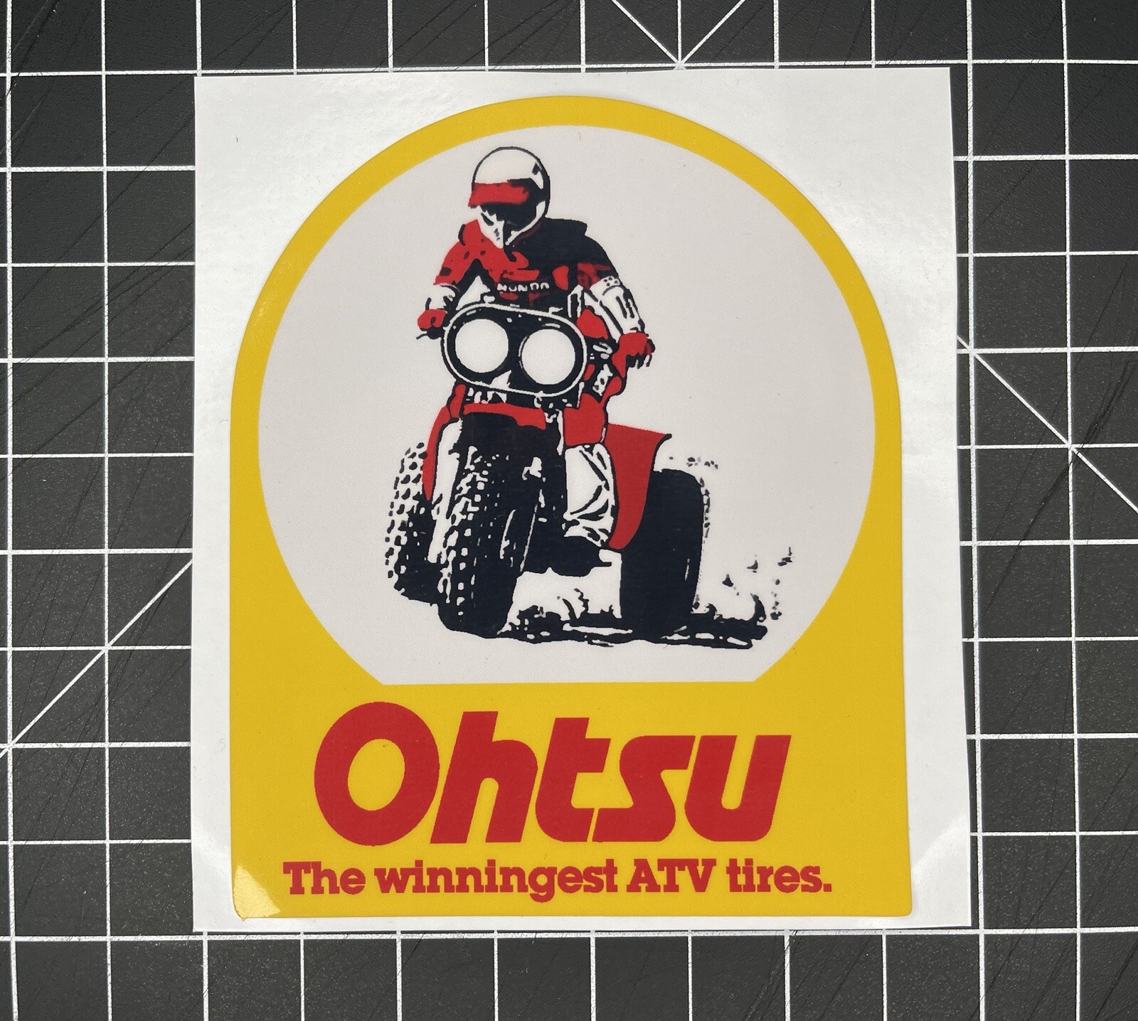 New OHTSU HONDALINE HONDA ATV TIRES STICKER ATC250R TRX250R ATC200X ATC350X New OHTSU HONDALINE HONDA ATV TIRES STICKER ATC250R TRX250R ATC200X ATC350X