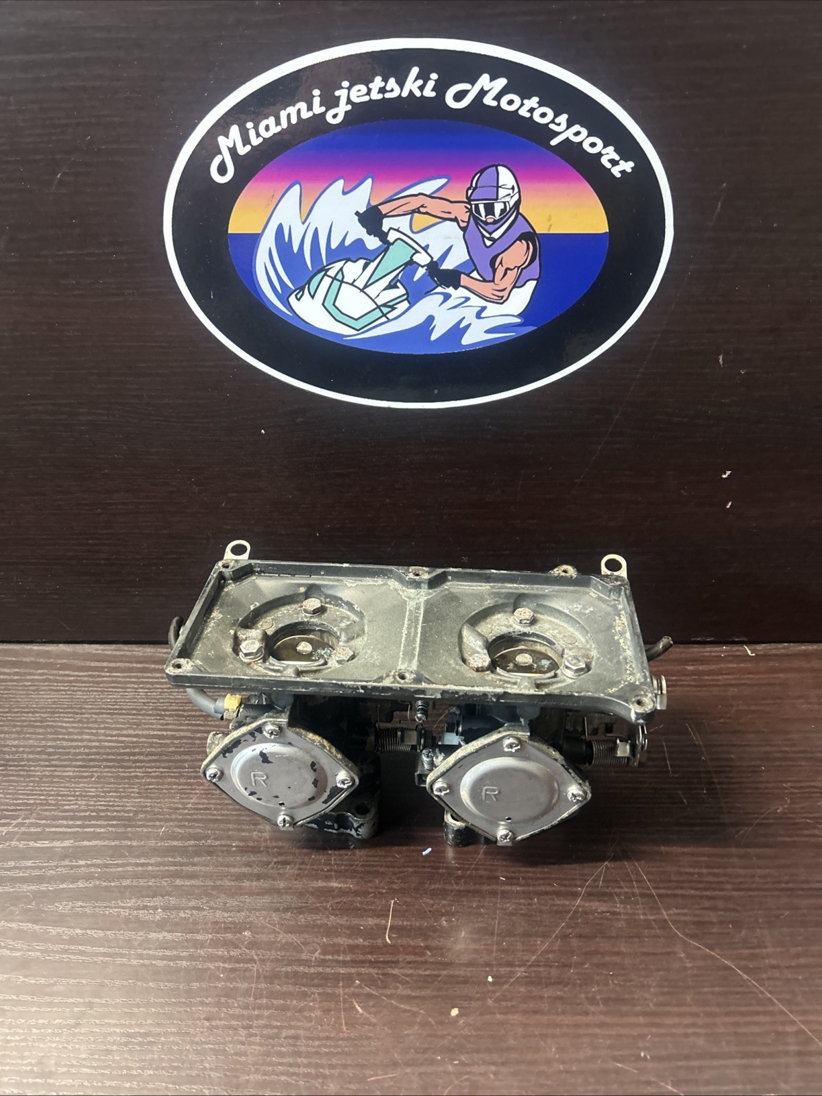 Yamaha XL700 Super Jet Wave Venture Raider 700 62t Twin Mikuni Carburetors Carbs