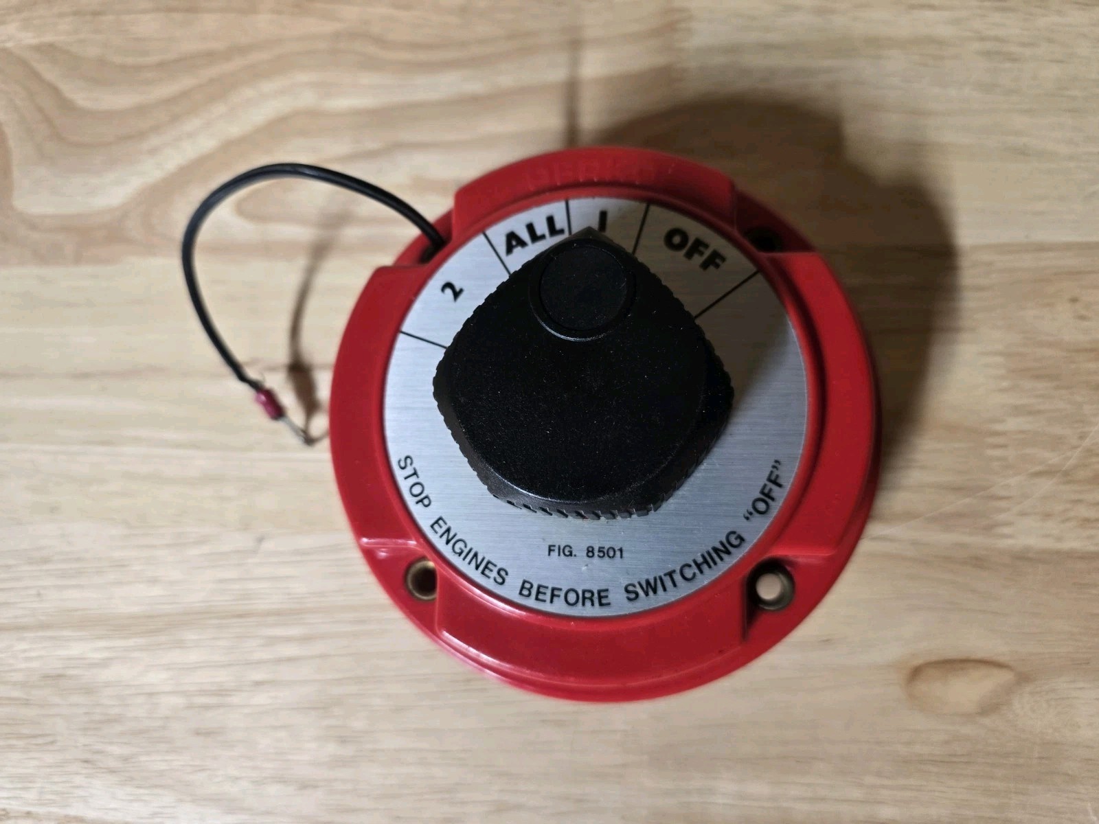 PERKO 8501DP Battery Selector Switch 250A 6-32V Marine Boat Made in USA PERKO 8501DP Battery Selector Switch 250A 6-32V Marine Boat Made in USA