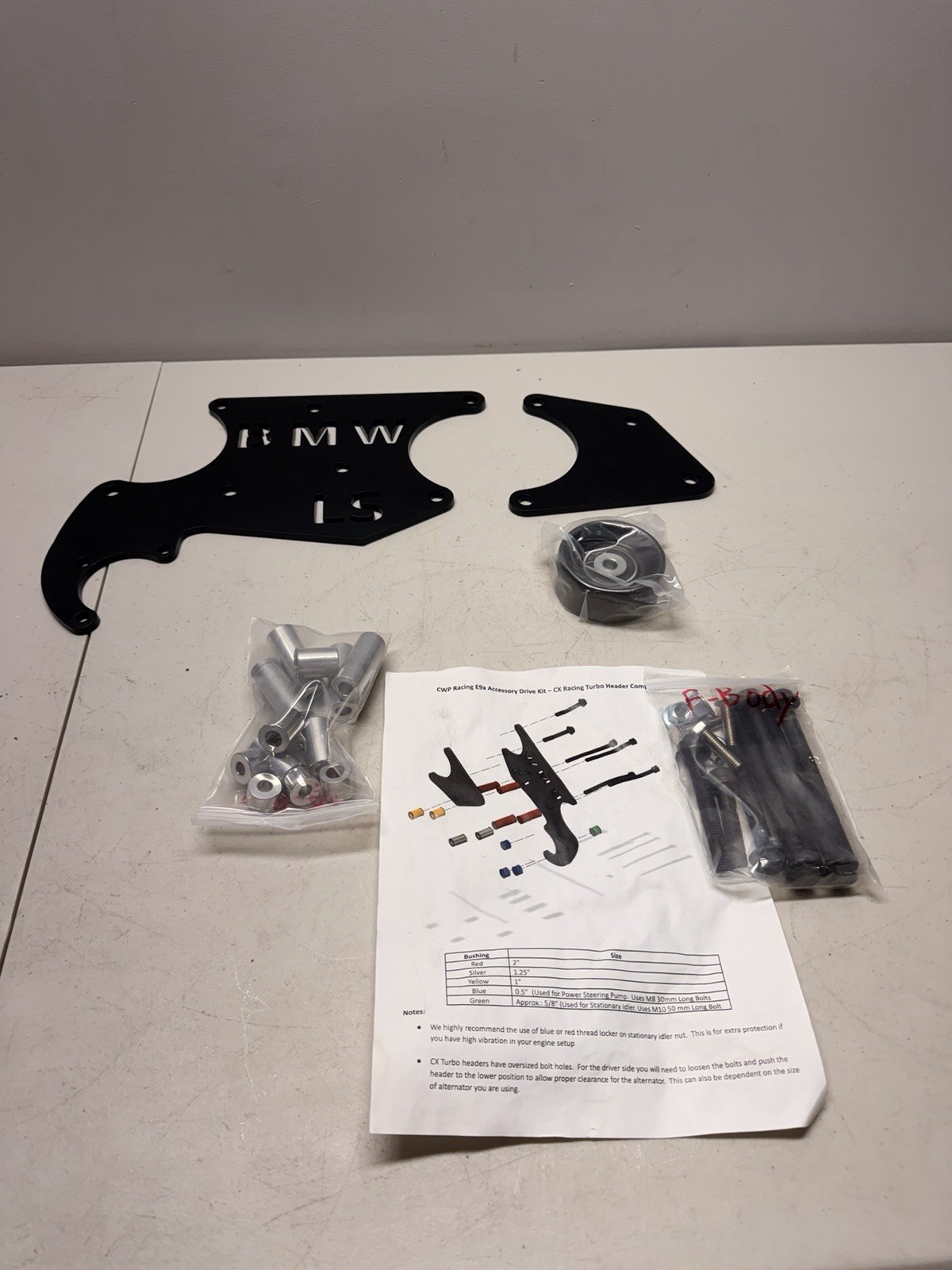 LSE9x Standard Accessory Drive LS Swap Kit - 04-13 BMW 335 328 128 135 E90/E92 LSE9x Standard Accessory Drive LS Swap Kit - 04-13 BMW 335 328 128 135 E90/E92