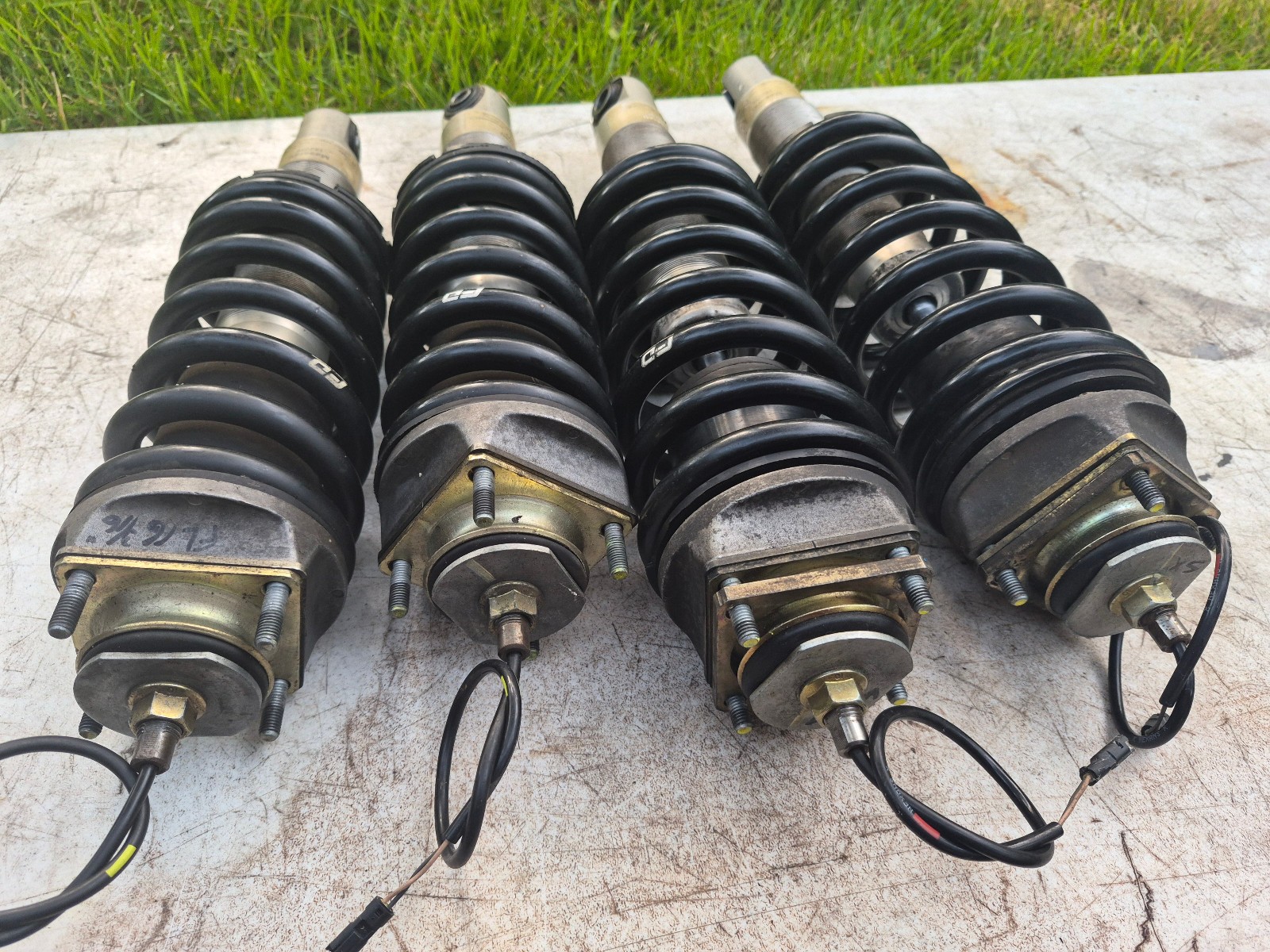 Maserati M138 coupe spyder gransport skyhook coilover shock absorbers FD springs Maserati M138 coupe spyder gransport skyhook coilover shock absorbers FD springs