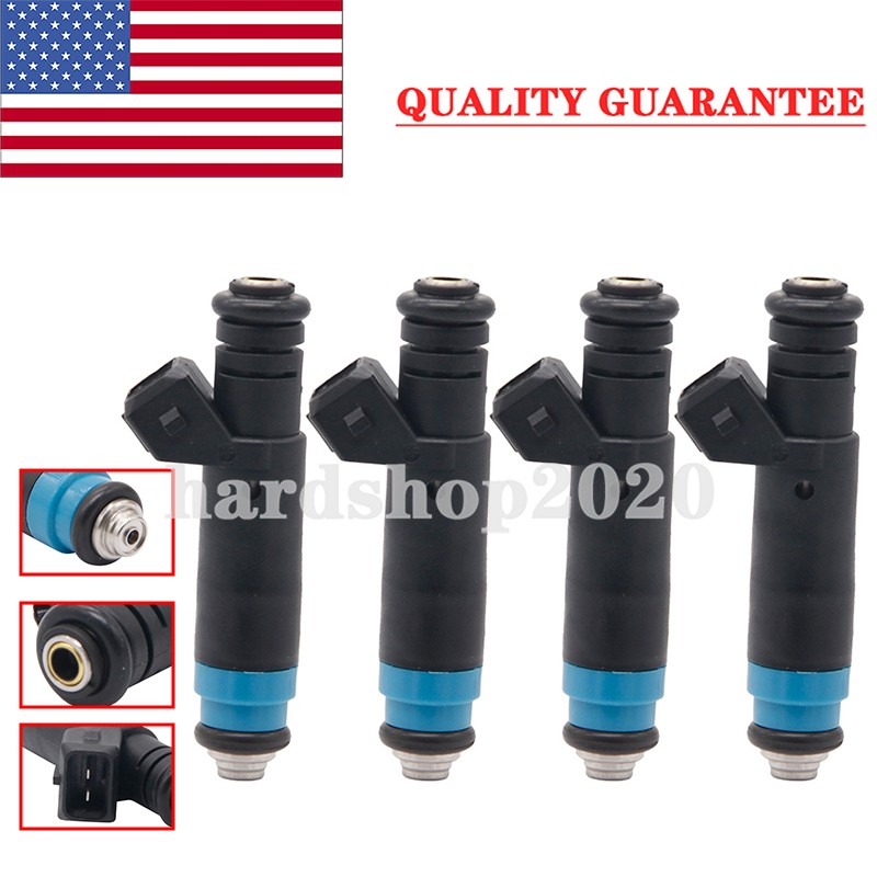 110324 FI114992 4Pcs Fuel Injectors Fits Siemens Deka 240cc High Impedance EV1