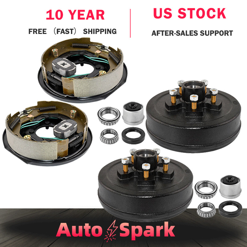 2PK Trailer 5 on 4.5 Hub Drum w/10\ 2PK Trailer 5 on 4.5 Hub Drum w/10\