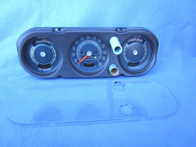 1965-66 Pontiac GTO Lemans Speedometer Gauge Cluster Assembly - Rebuilt OEM