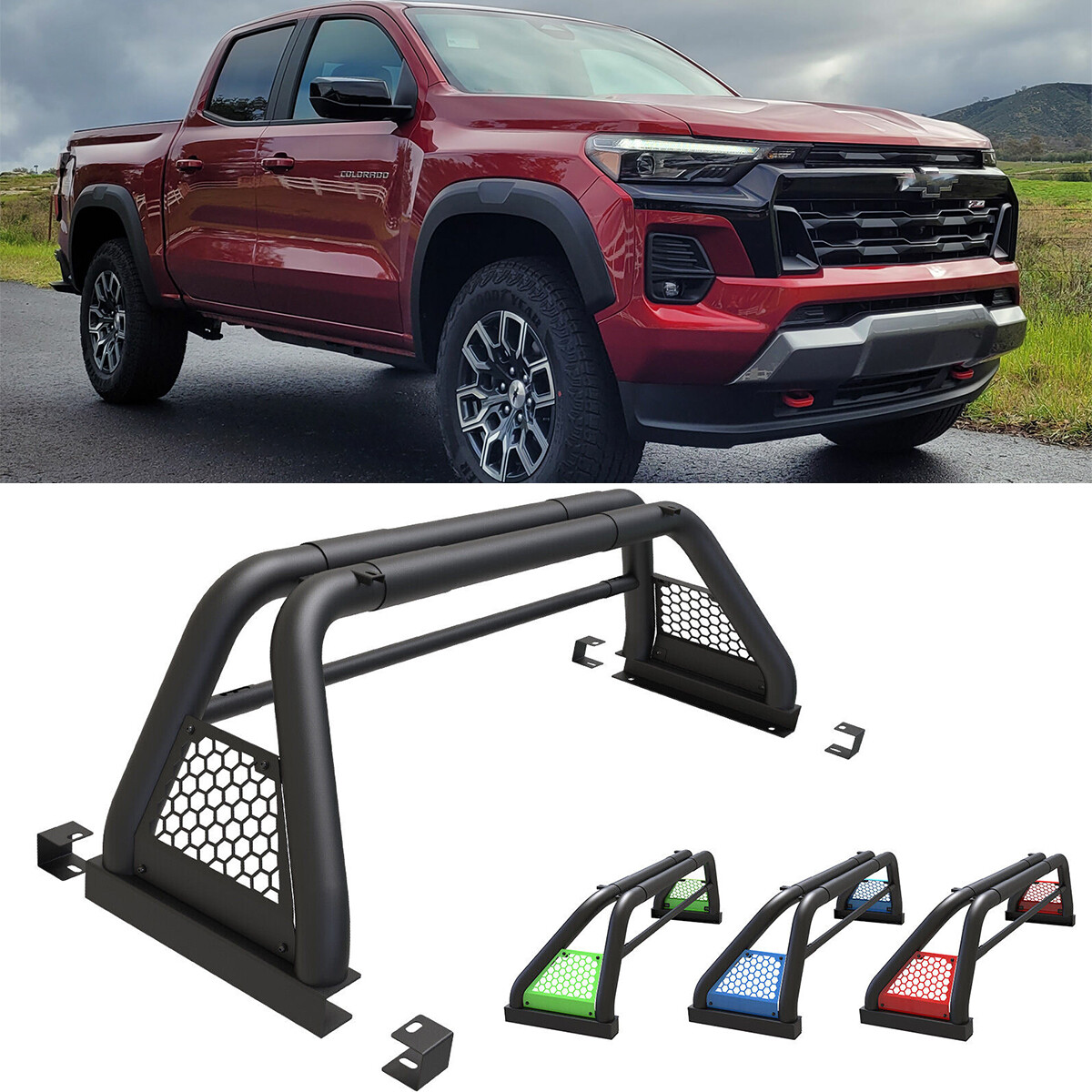 Upgrade For 2004-2012/2015-2025 Chevy Colorado/GMC Canyon Truck Sport Roll Bar
