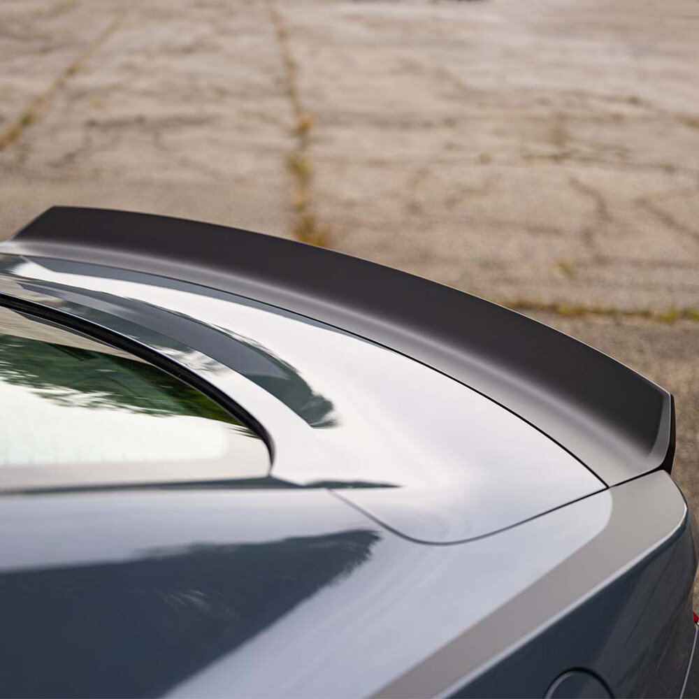 RTR Decklid Spoiler Satin Black Rear Mustang Fastback EcoBoost/GT 24-26