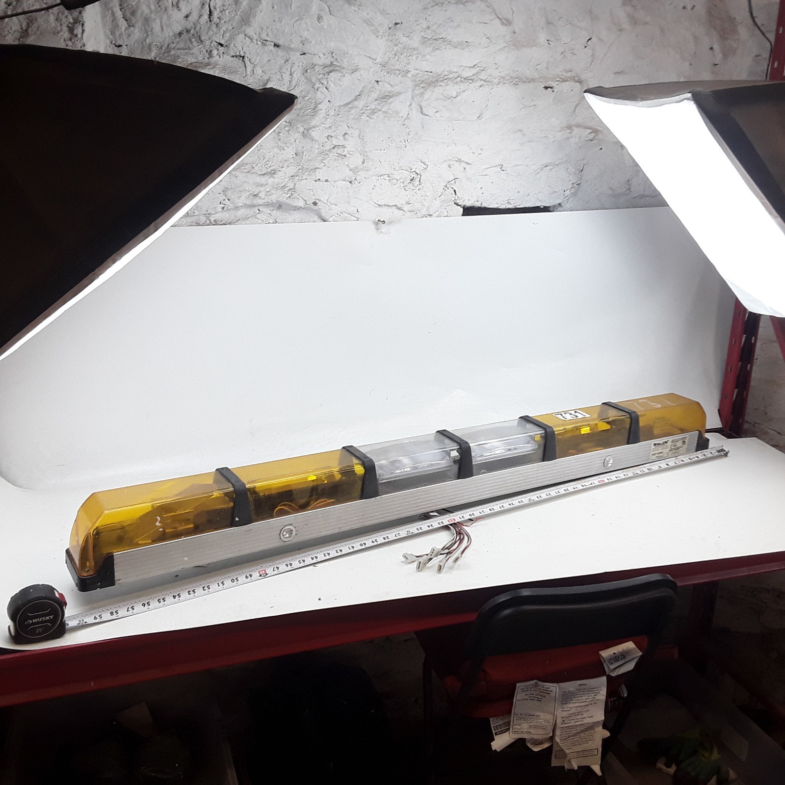 Whelen 45B60 4500 Plus Series Super-LED Emergency Light Bar 60