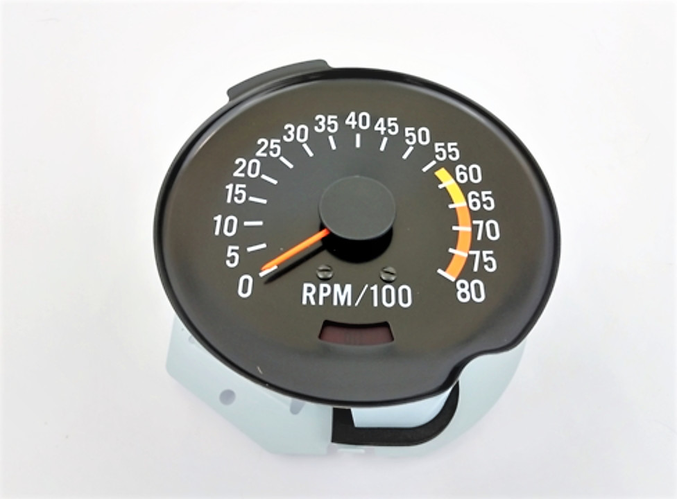 1970 - 1978 Camaro Dash Tach, TACHOMETER 6500 - 8000 Redline, 5657056
