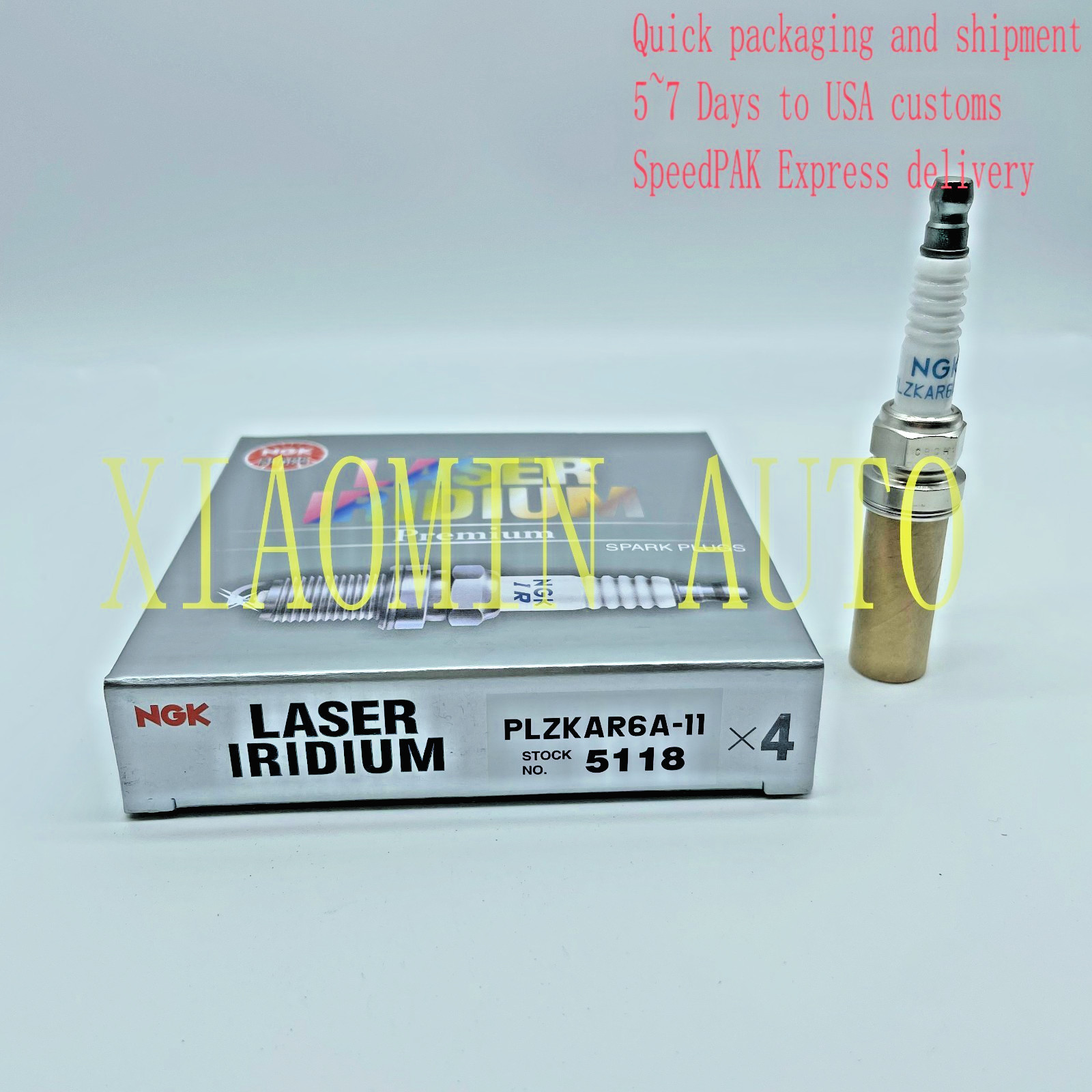 Set of 4 Pcs NGK 5118 PLZKAR6A-11 Spark Plug - Laser Platinum Set of 4 Pcs NGK 5118 PLZKAR6A-11 Spark Plug - Laser Platinum