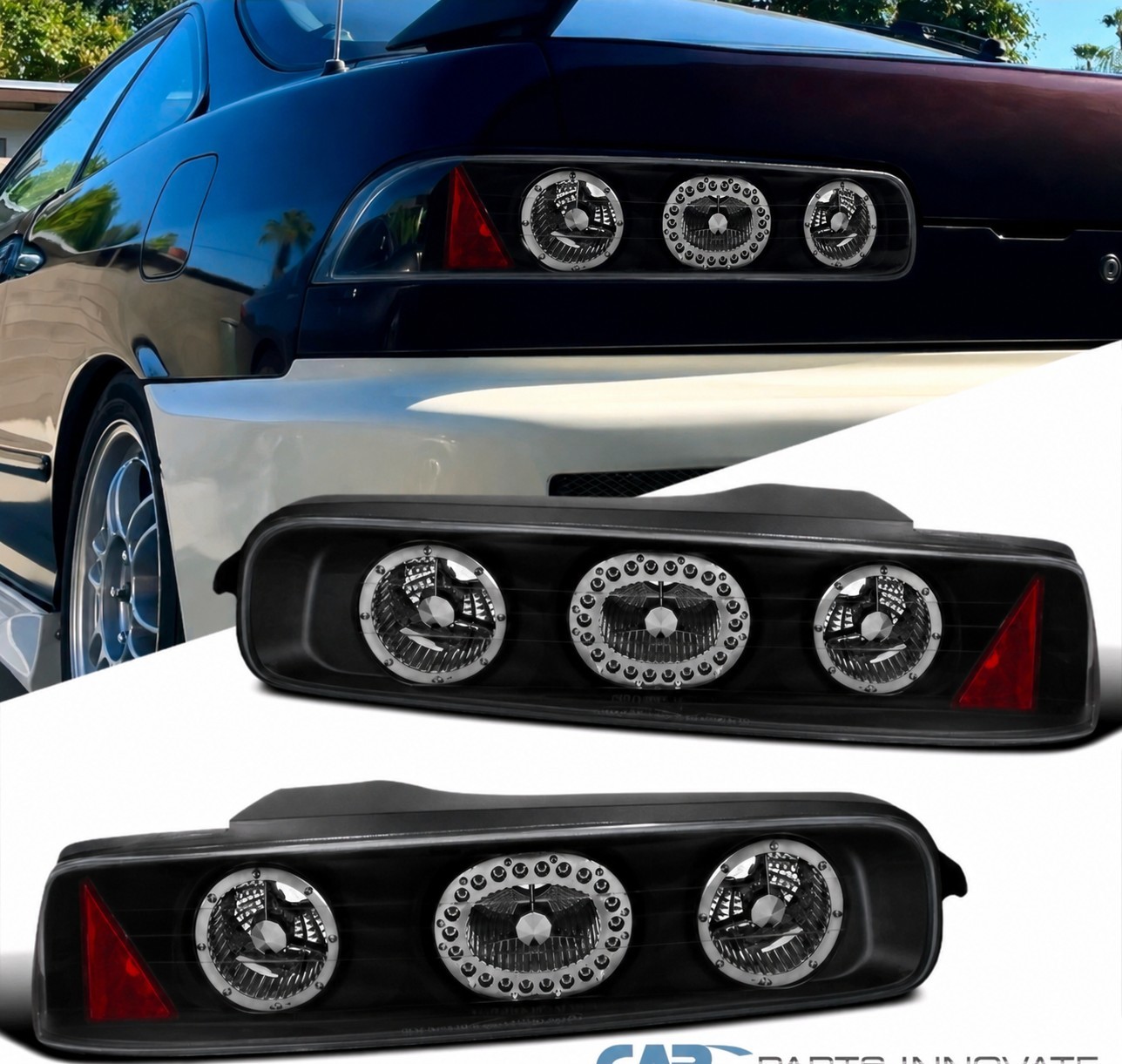 Acura Integra 1994-2001 2Dr Euro Style Tail Lights | SM-LED Acura Integra 1994-2001 2Dr Euro Style Tail Lights | SM-LED