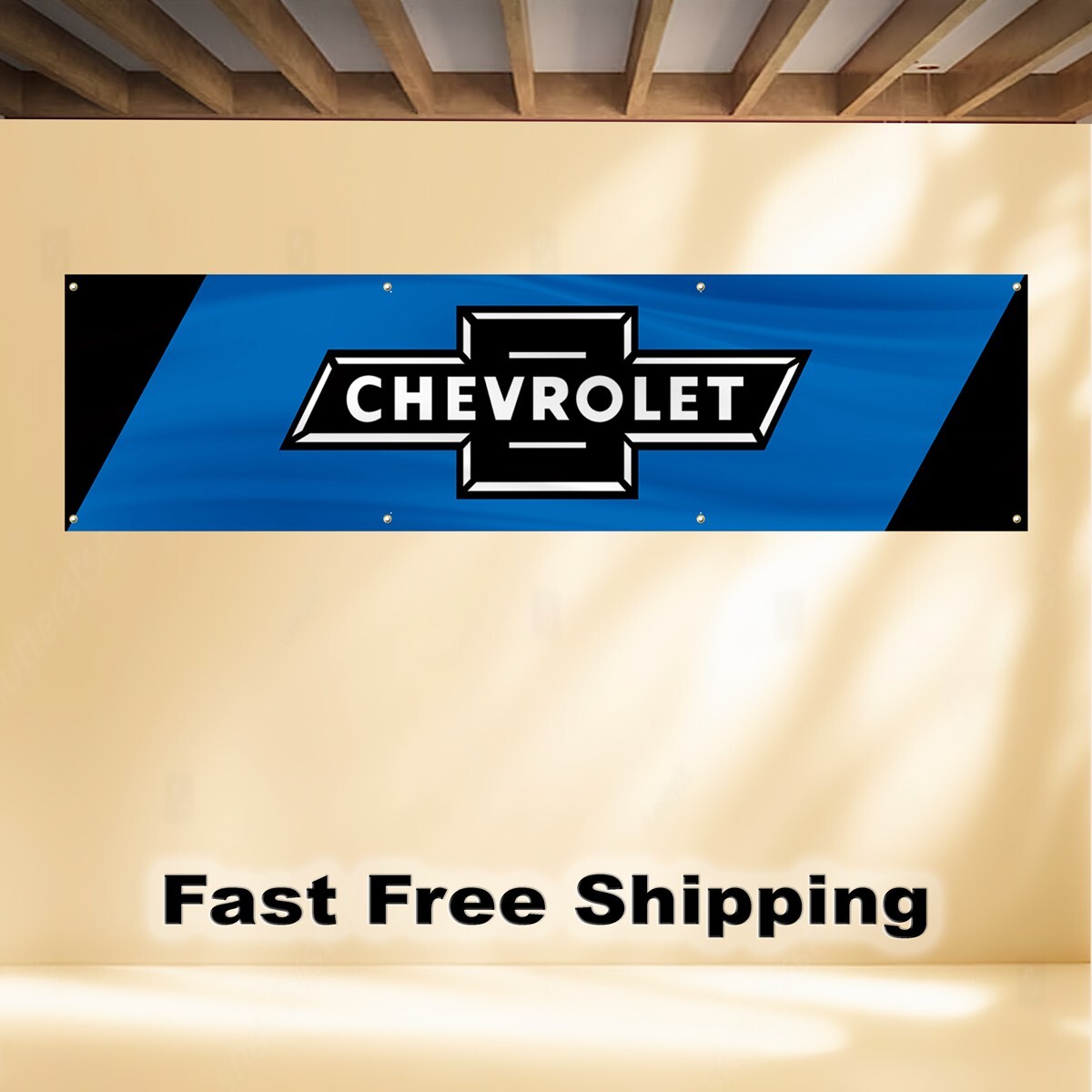 CHEVROLET 2'X8' BANNER FLAG CHEVY