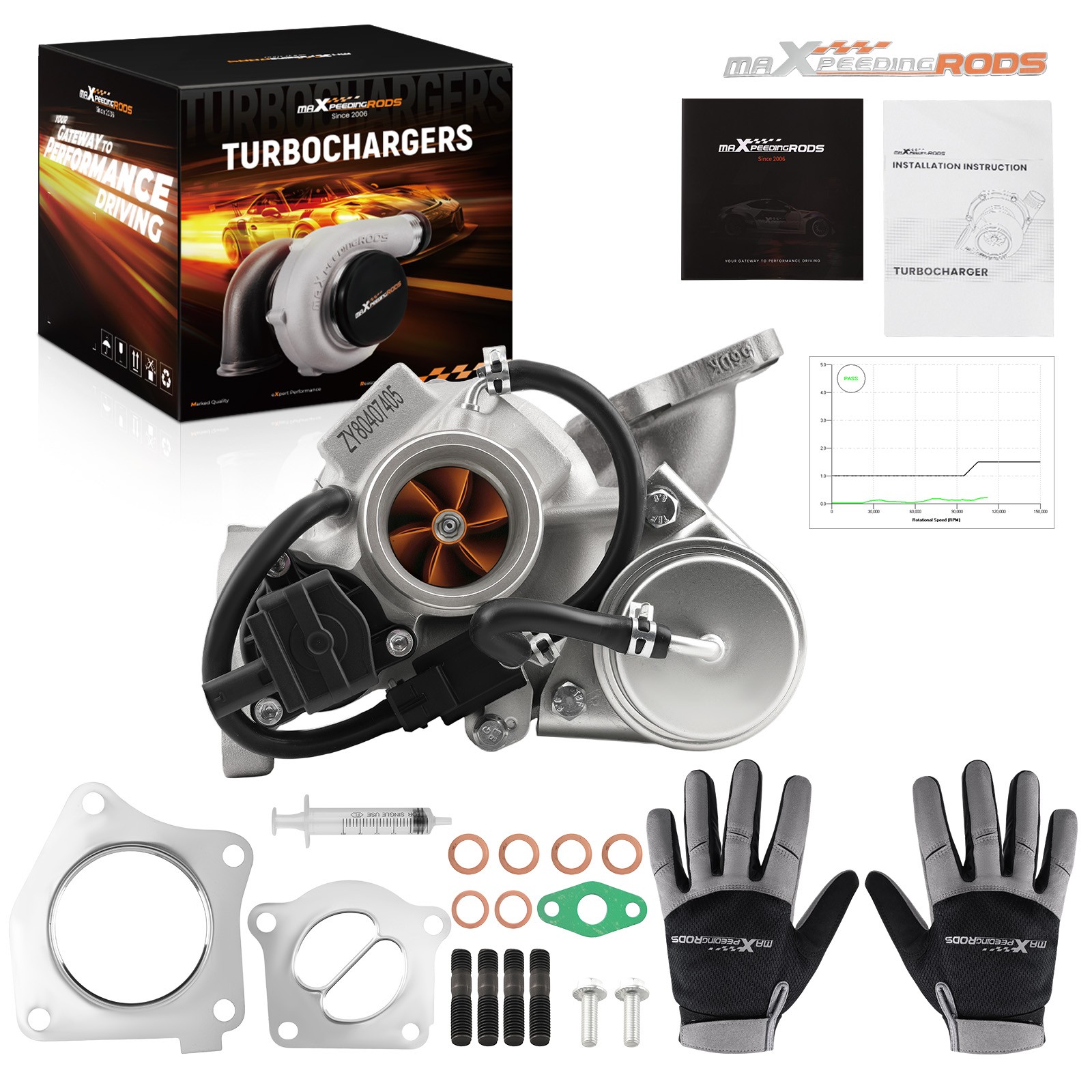 Upgrade Billet Turbo for Cadillac ATS CTS CT6 Chevrolet Malibu Equinox 2.0L