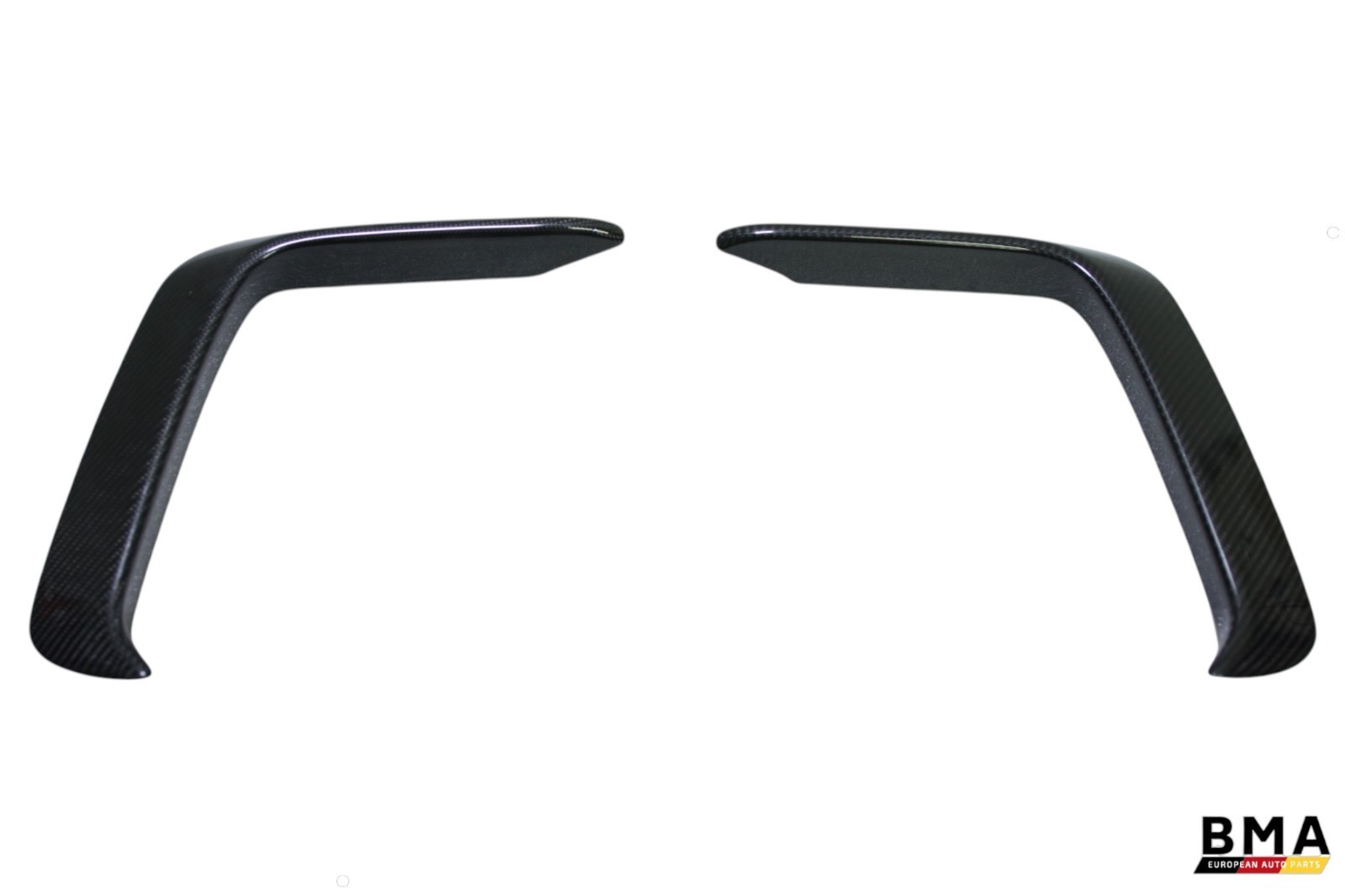 Maserati GranTurismo Trofeo Front Bumper Carbon Fiber Trim Set (2) 2024 2025 OEM Maserati GranTurismo Trofeo Front Bumper Carbon Fiber Trim Set (2) 2024 2025 OEM