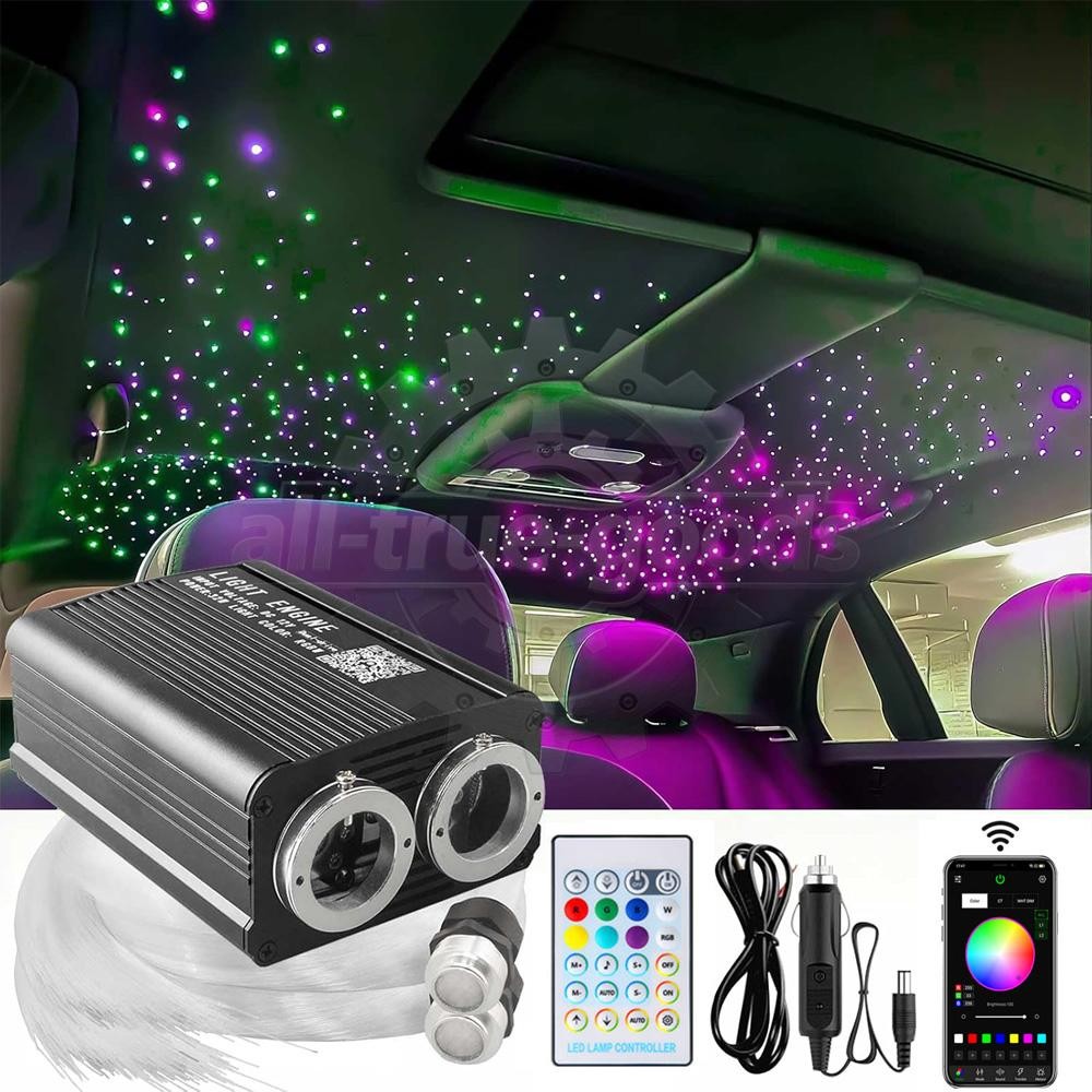 1200PCS Starlight Headliner Kit Twinkle Meteor Star Lights for Car Fiber Optic