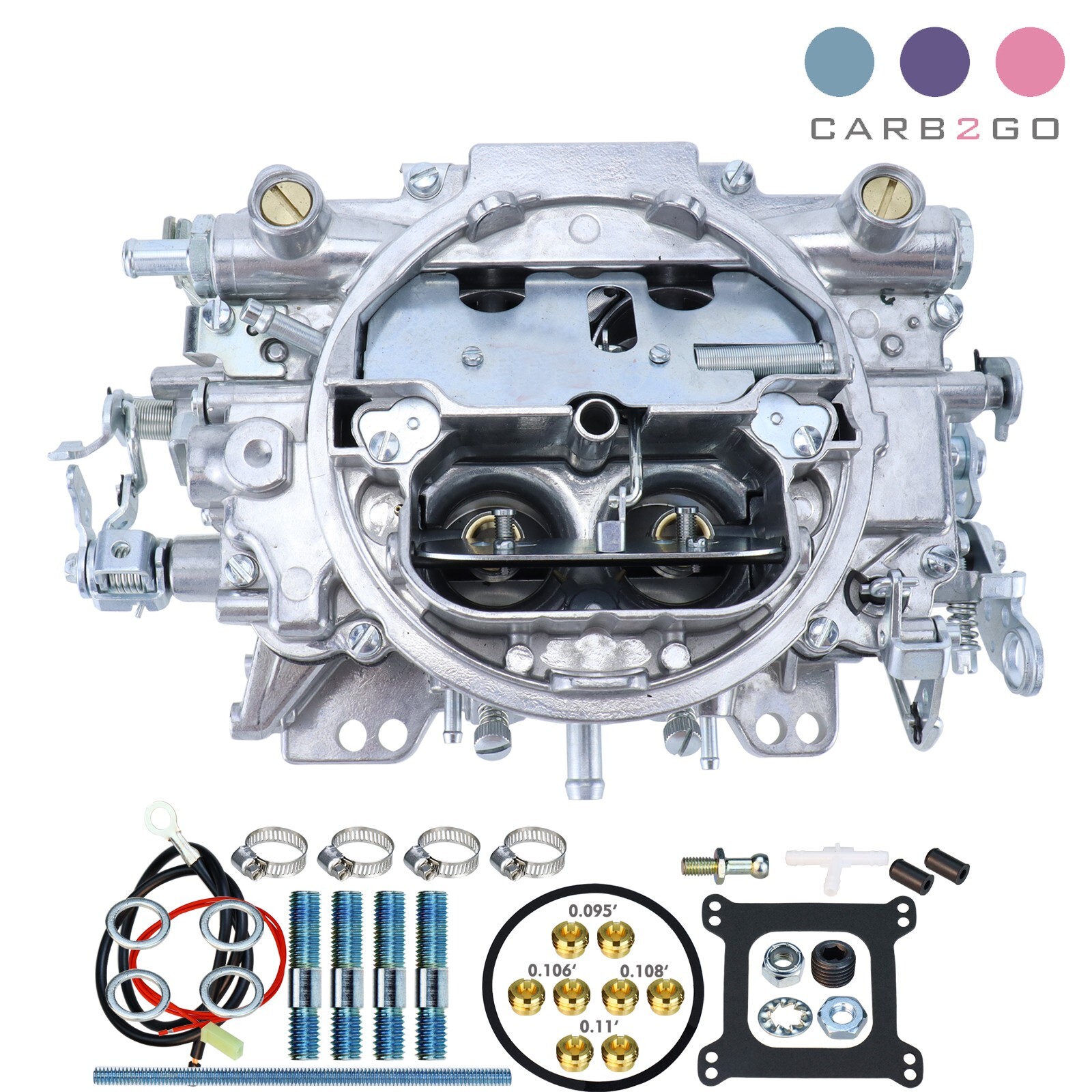 Remanufactured AVS2 Carburetor 650 CFM Manual Choke Edelbrock #1905