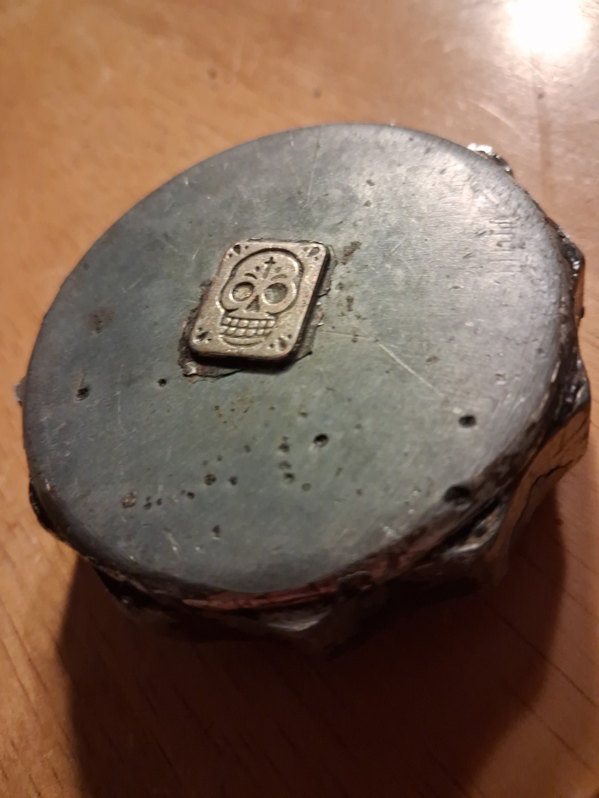 VINTAGE Heavy GAS CAP 1970s Stant CHEVY GM ANTIQUE AUTO 40s-70s- Harley-D-36-82