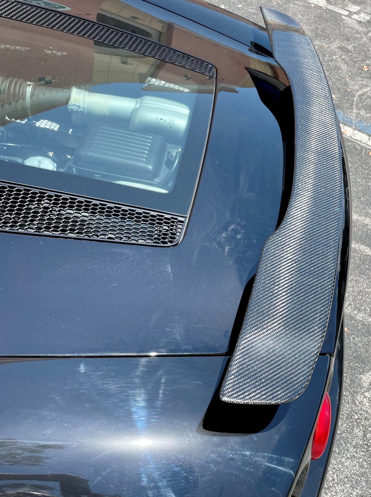 Ferrari 360 Spider DS2 2post rear Wing Spoiler CF Carbon Fiber NEW Made in USA 