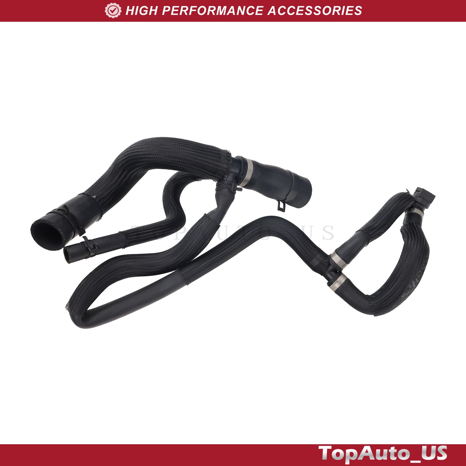 NEW For 2021-24 JEEP Grand Cherokee 68381317AB Radiator Coolant Water Hose US