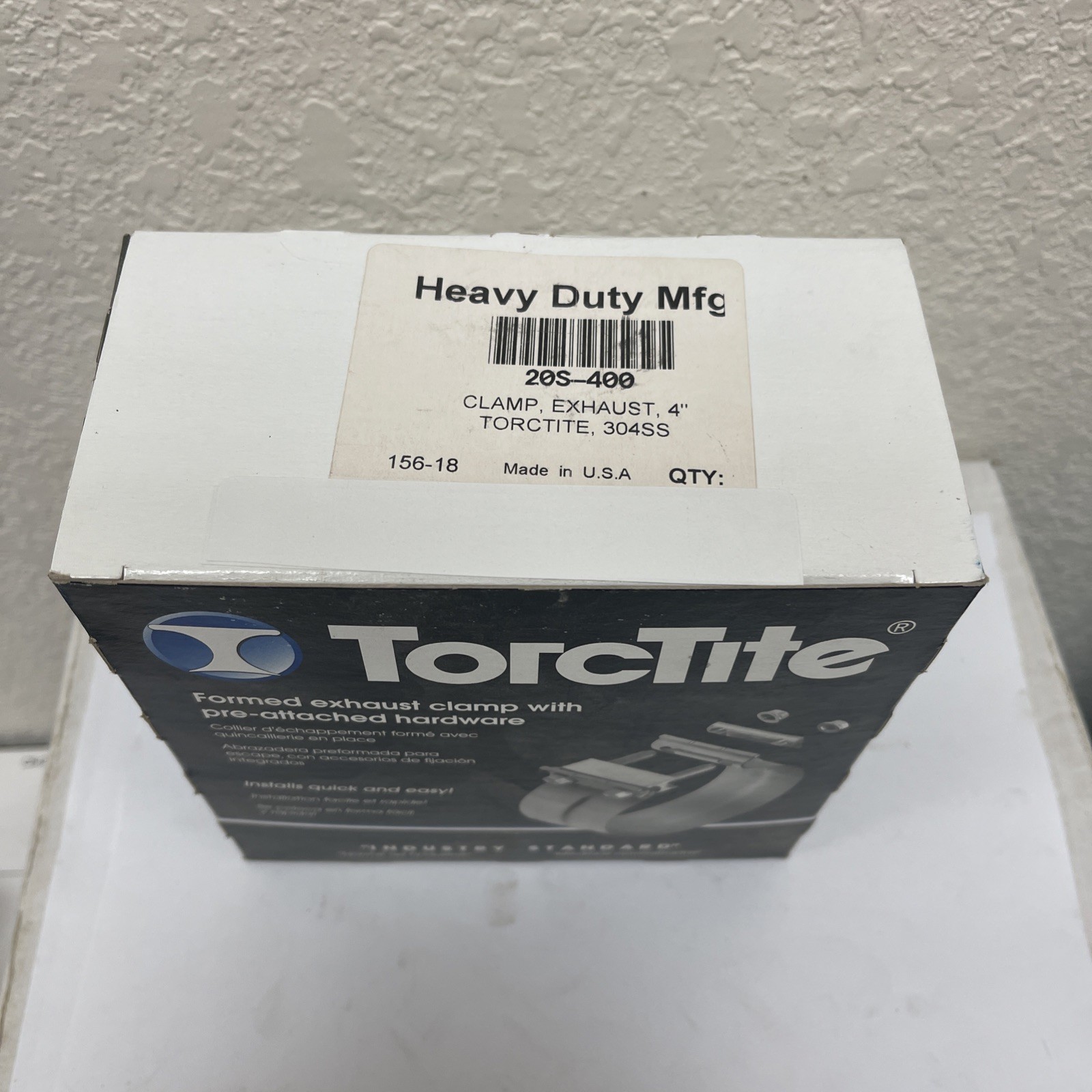 TorcTite 20S-400 Clamp, Exhaust, 4 TorcTite 20S-400 Clamp, Exhaust, 4