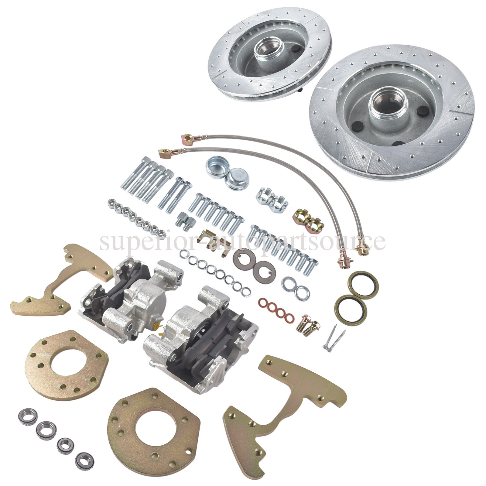 For 1960-1965 Ford Falcon Front Disc Brake Changeover 4 Lug 6 Cylinder Spindle