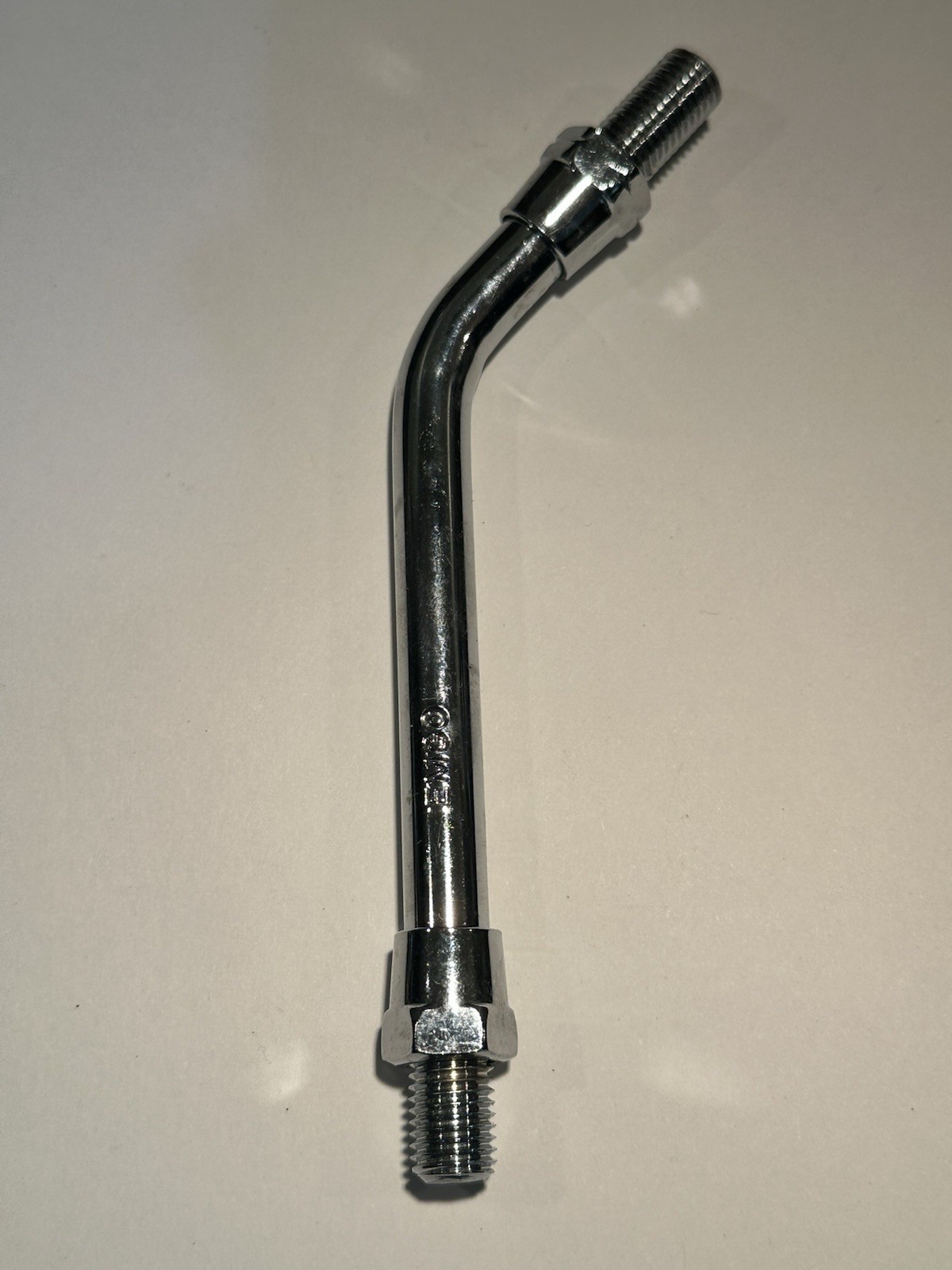 EMGO 5” Chrome Motorcycle Mirror Stem Extender / Extension Adapter 10mm