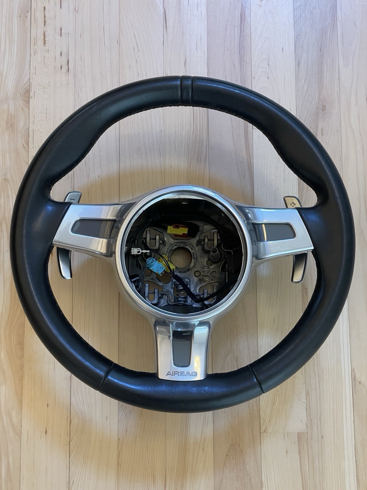 Porsche OEM Leather Steering Sport Design Wheel PDK 991 911 Carrera Cayman 997