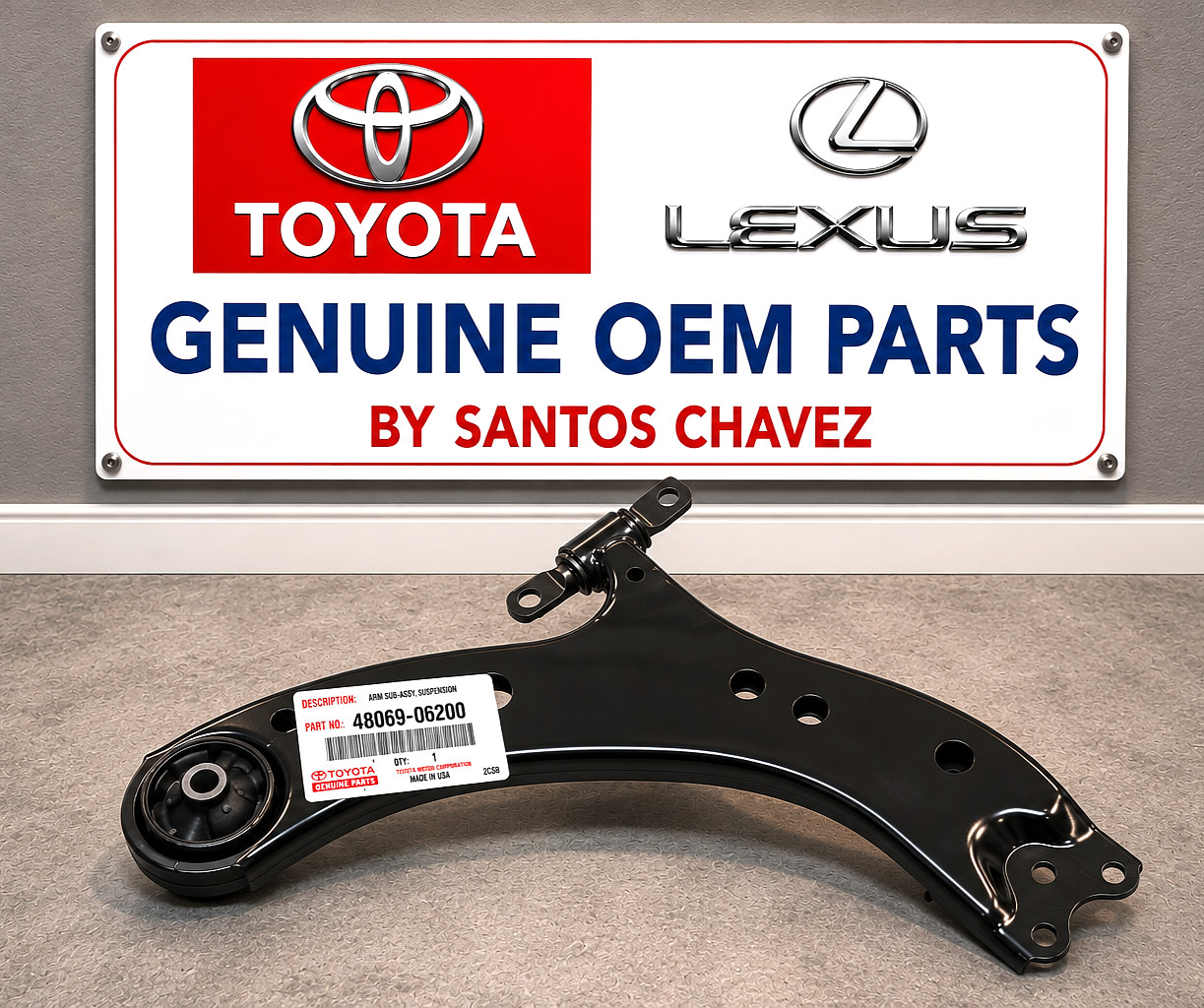 18-25 Camry 19-22 Avalon (Driver) Left Front Lower Control Arm GENUINE OEM PART