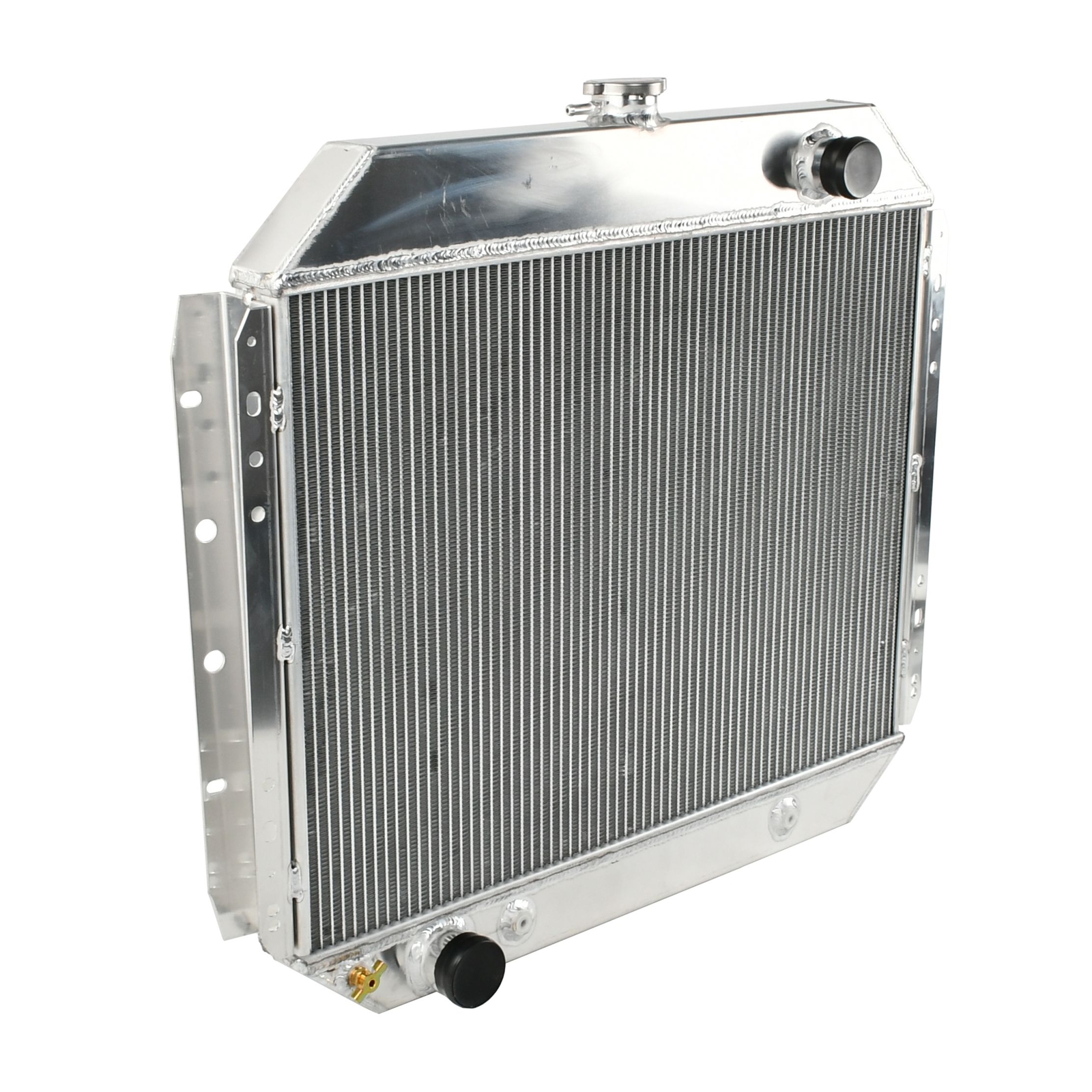 3 Row Aluminum Radiator for 1966-1979 Ford F100 F150 F250 F350 Bronco Truck V8