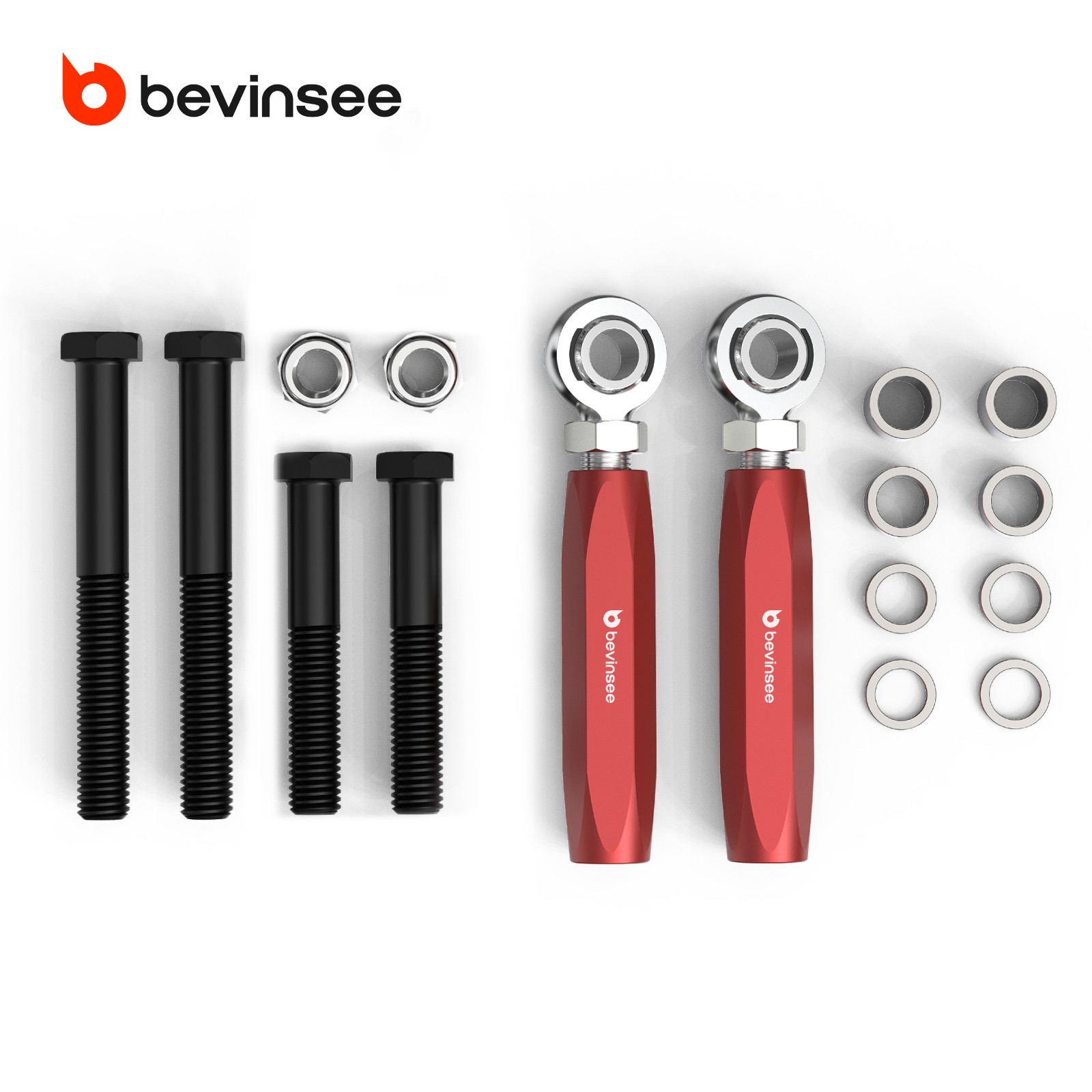 BEVINSEE For Mustang 1979-1993 Maximum Power Bump Steer Kit Power Rack Bumpsteer BEVINSEE For Mustang 1979-1993 Maximum Power Bump Steer Kit Power Rack Bumpsteer
