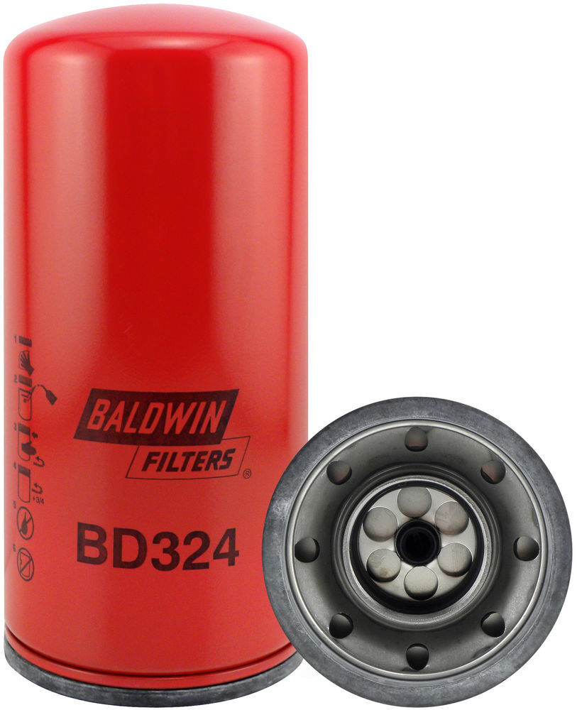 Baldwin BD324 Engine Oil Filter  Dual Flow Lube Spin On ( EXPRESS SHIPPING)
