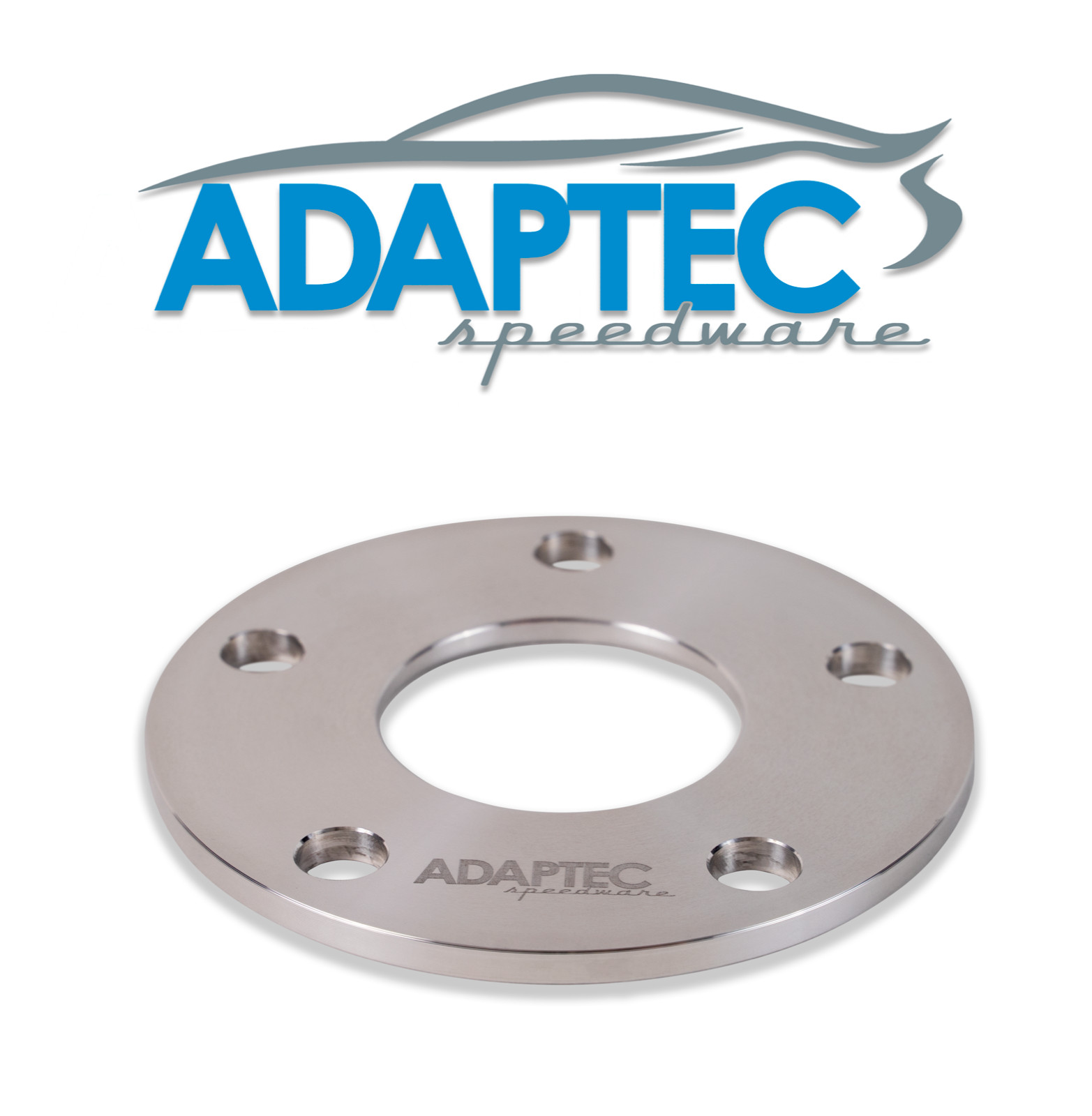 ADAPTEC Wheel Spacers for Tesla Model S (2012-2022) 5mm pair of 2 - USA MADE