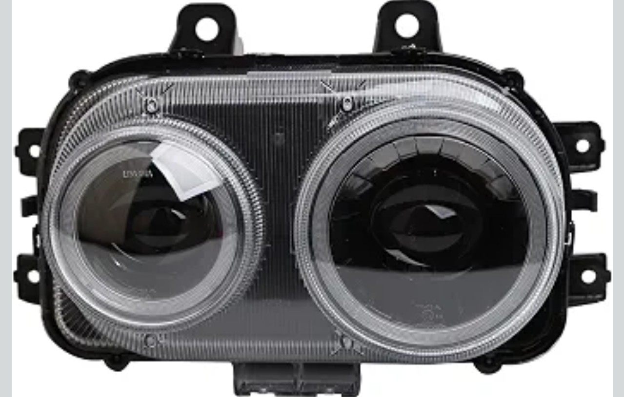 ​Dual Projector LED Headlight Assembly For Yamaha Zuma 125 YW125 2022-2025