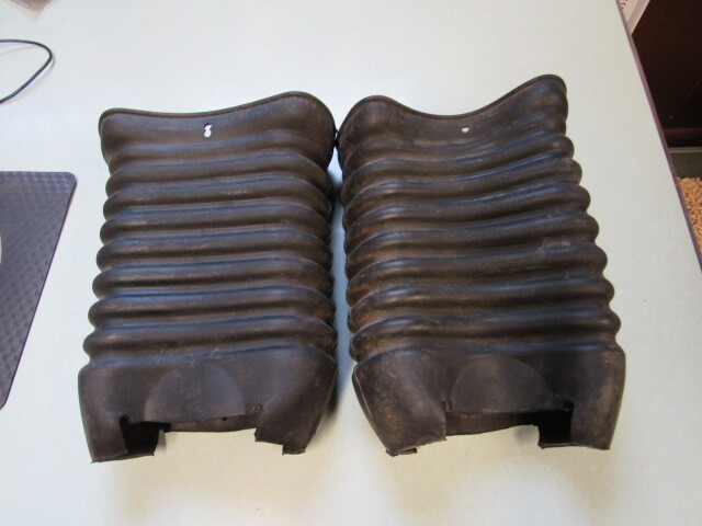 1974-1978 AMC MATADOR COUPE FRONT BUMPER SHOCK ABSORBER COVERS NOS 1974-1978 AMC MATADOR COUPE FRONT BUMPER SHOCK ABSORBER COVERS NOS