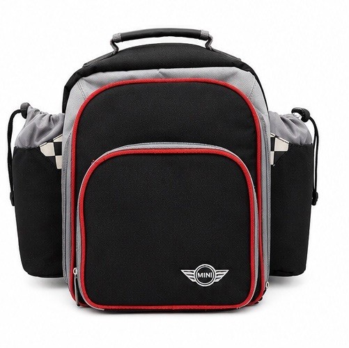 Ultra Rare MINI Cooper Picnic Backpack Set Concept International Insulated for 2 Ultra Rare MINI Cooper Picnic Backpack Set Concept International Insulated for 2