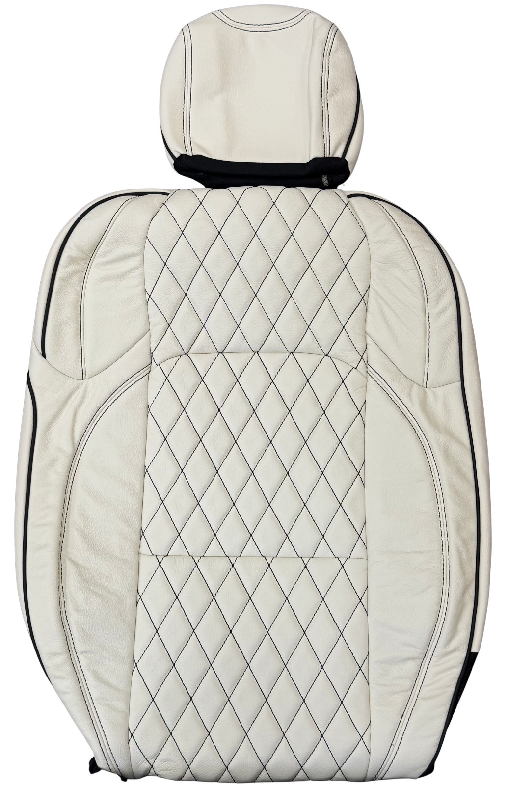 Pearl Diamond Leather Seat Covers for 2024-26 Jeep Wrangler Replace Fact Leather