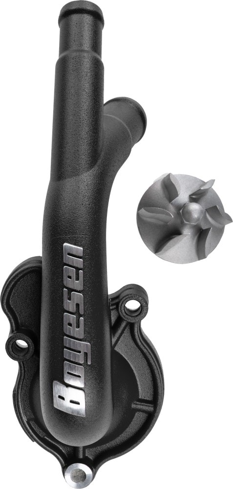 Boyesen Supercooler Water Pump Kit Black Fits Honda CRF450R CRF450RX 2021-2025