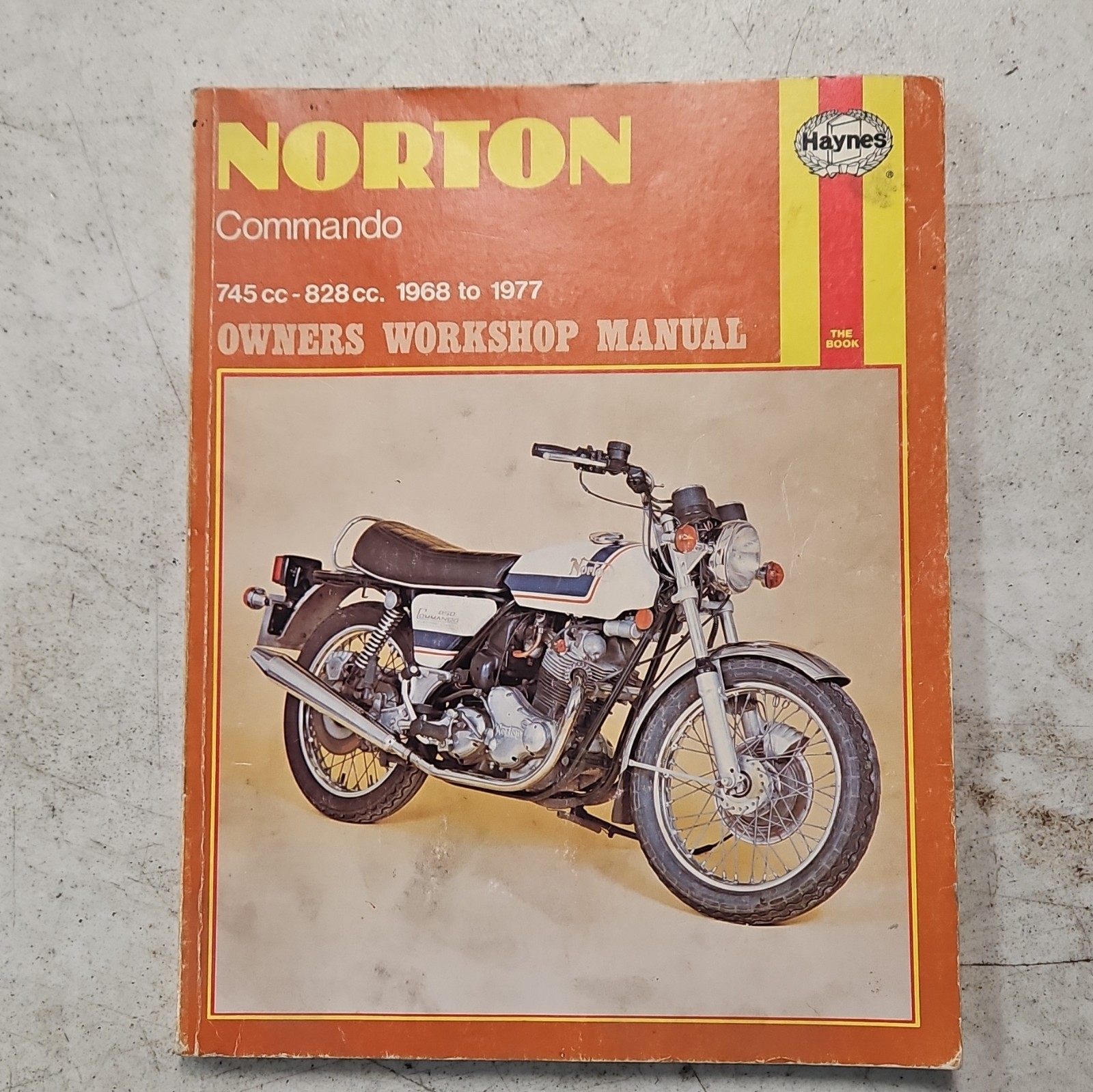 Norton Commando Haynes Repair Manual 1968-1977 745cc 828cc Owners Workshop Book Norton Commando Haynes Repair Manual 1968-1977 745cc 828cc Owners Workshop Book