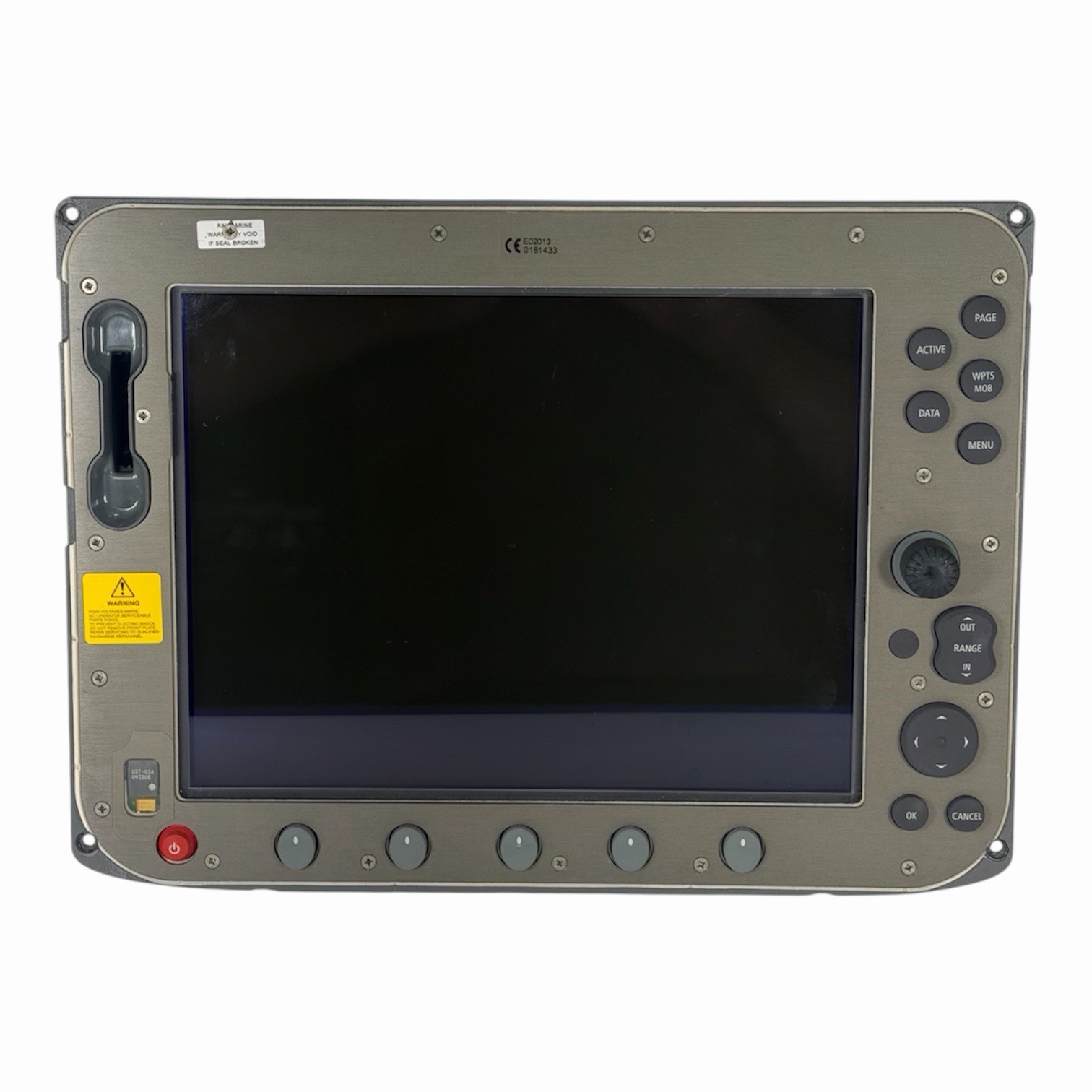 Raymarine E120 12.1-inch Waterproof Marine Navigation System Head Unit - E02013