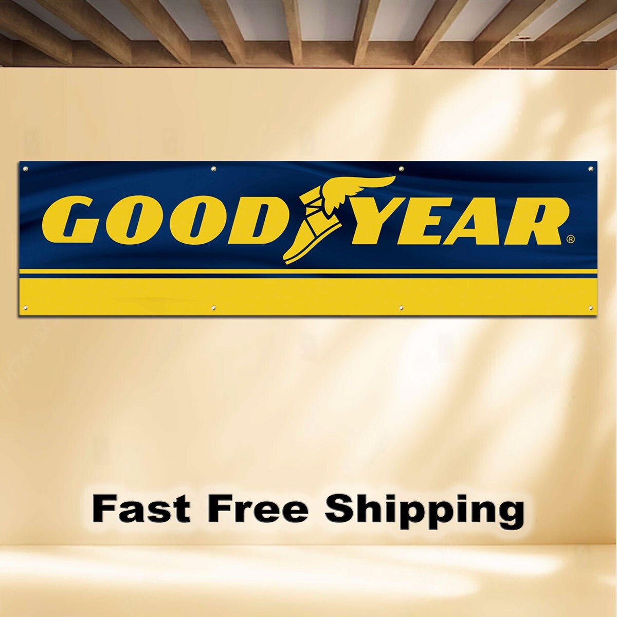 GOODYEAR TIRES 2\'X8\' BANNER FLAG