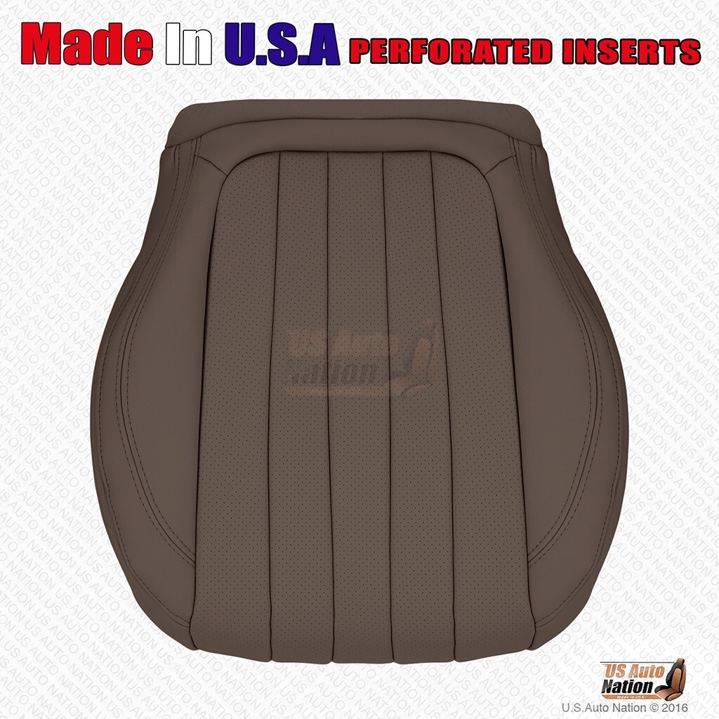 2017 2018 Mercedes Benz E300 Driver Side Bottom Perforated Seat Cover Nut Brown