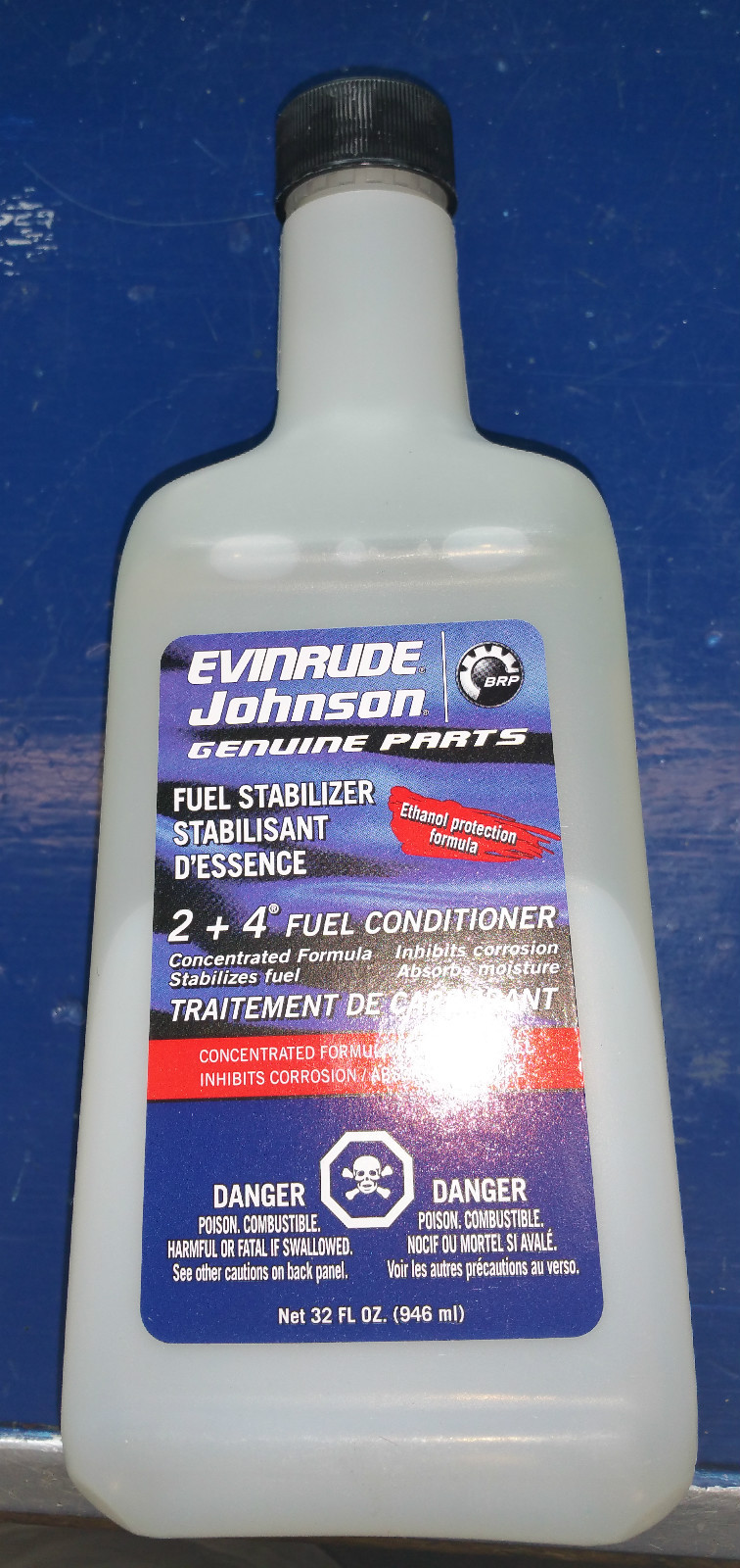 OMC 32 oz. 2+4 Fuel Conditioner 766210 Evinrude Johnson BRP OMC 32 oz. 2+4 Fuel Conditioner 766210 Evinrude Johnson BRP