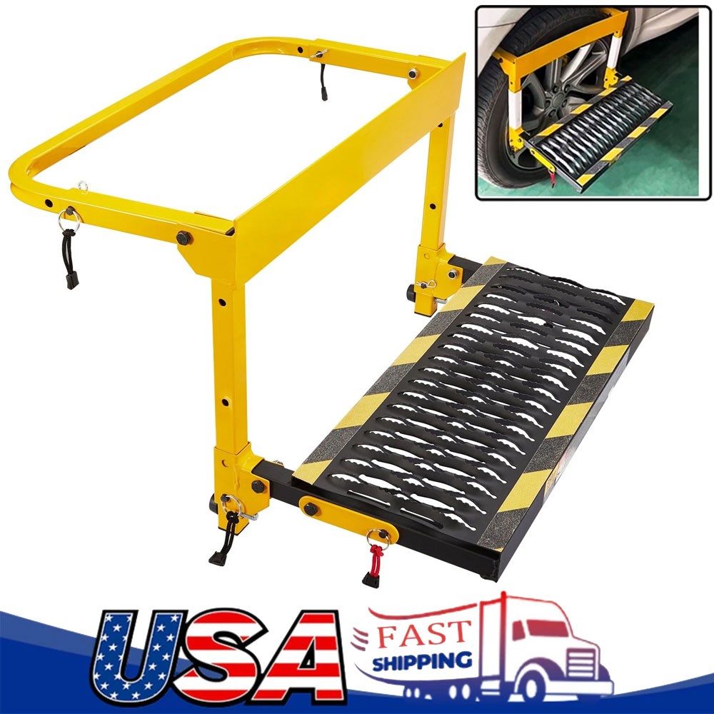 Adjustable Folding Heavy Duty Wheel Step Tire Step For Truck Upgraded US Stock Adjustable Folding Heavy Duty Wheel Step Tire Step For Truck Upgraded US Stock